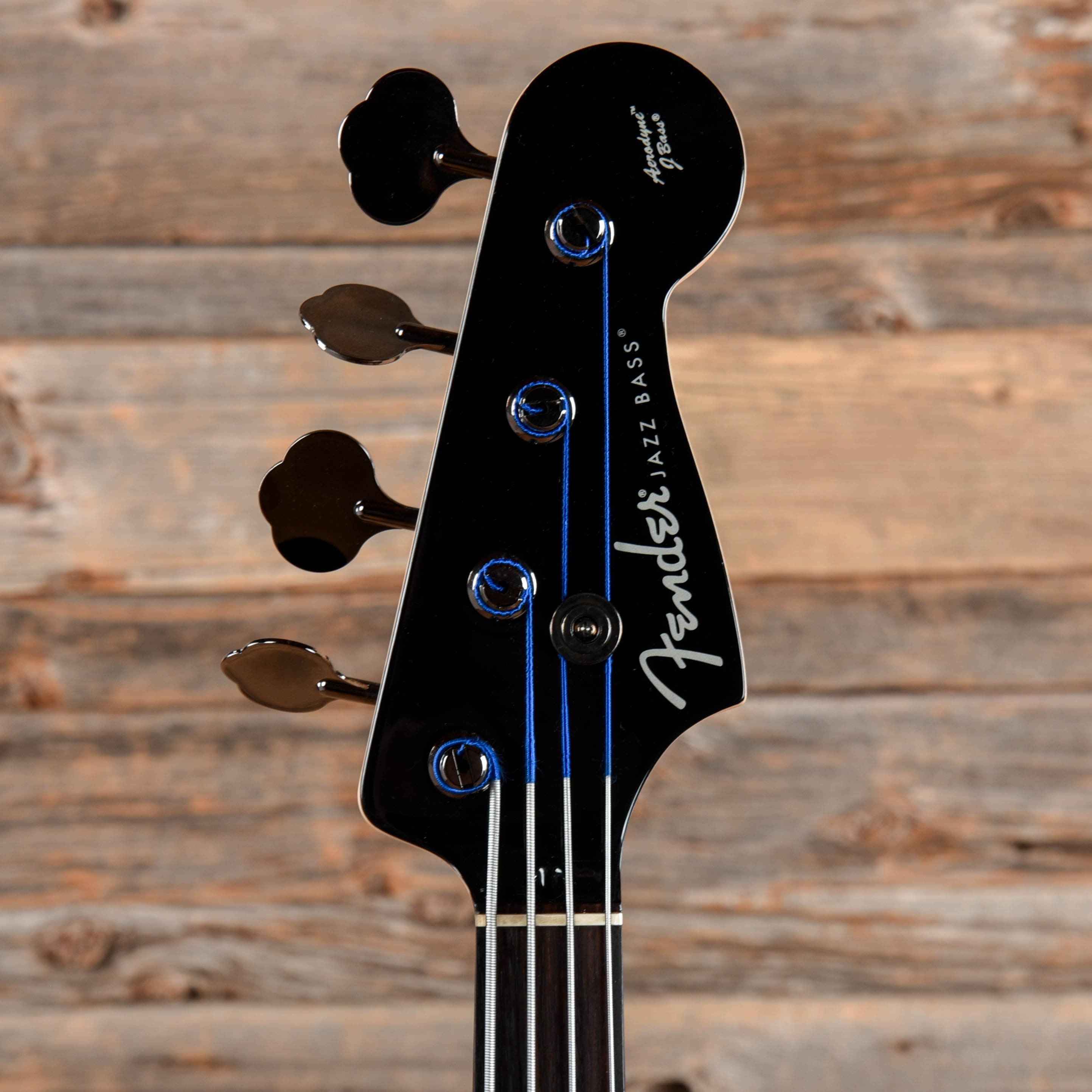 Fender AJB Aerodyne Jazz Bass Black 2020 – Chicago Music Exchange