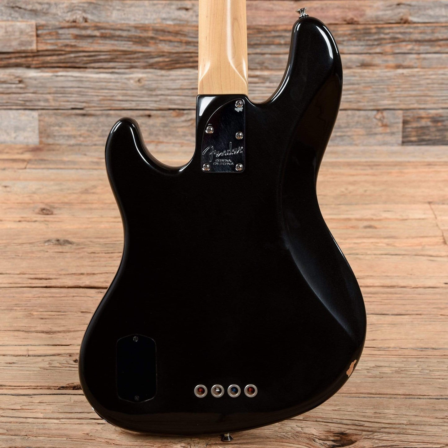 Fender American Deluxe Jazz Bass Montego Black 2004 Bass Guitars / 4-String