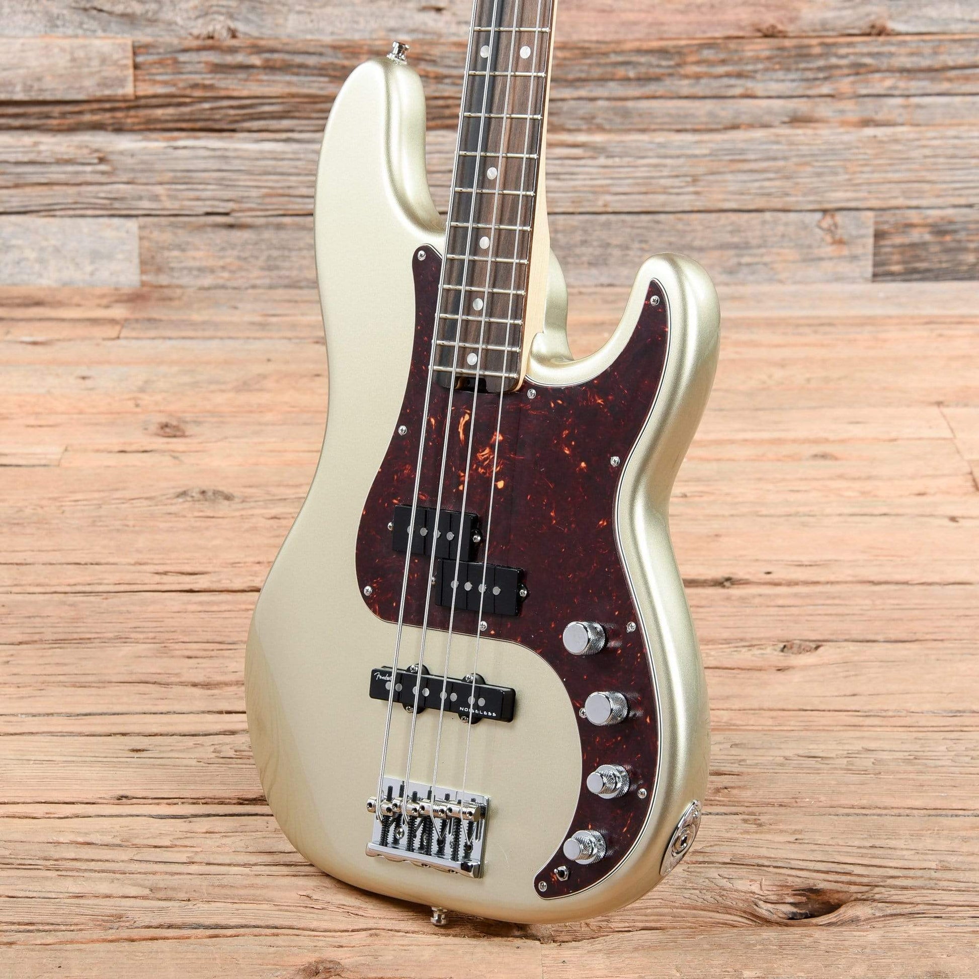 Fender American Elite Precision Bass Champagne 2018 Bass Guitars / 4-String