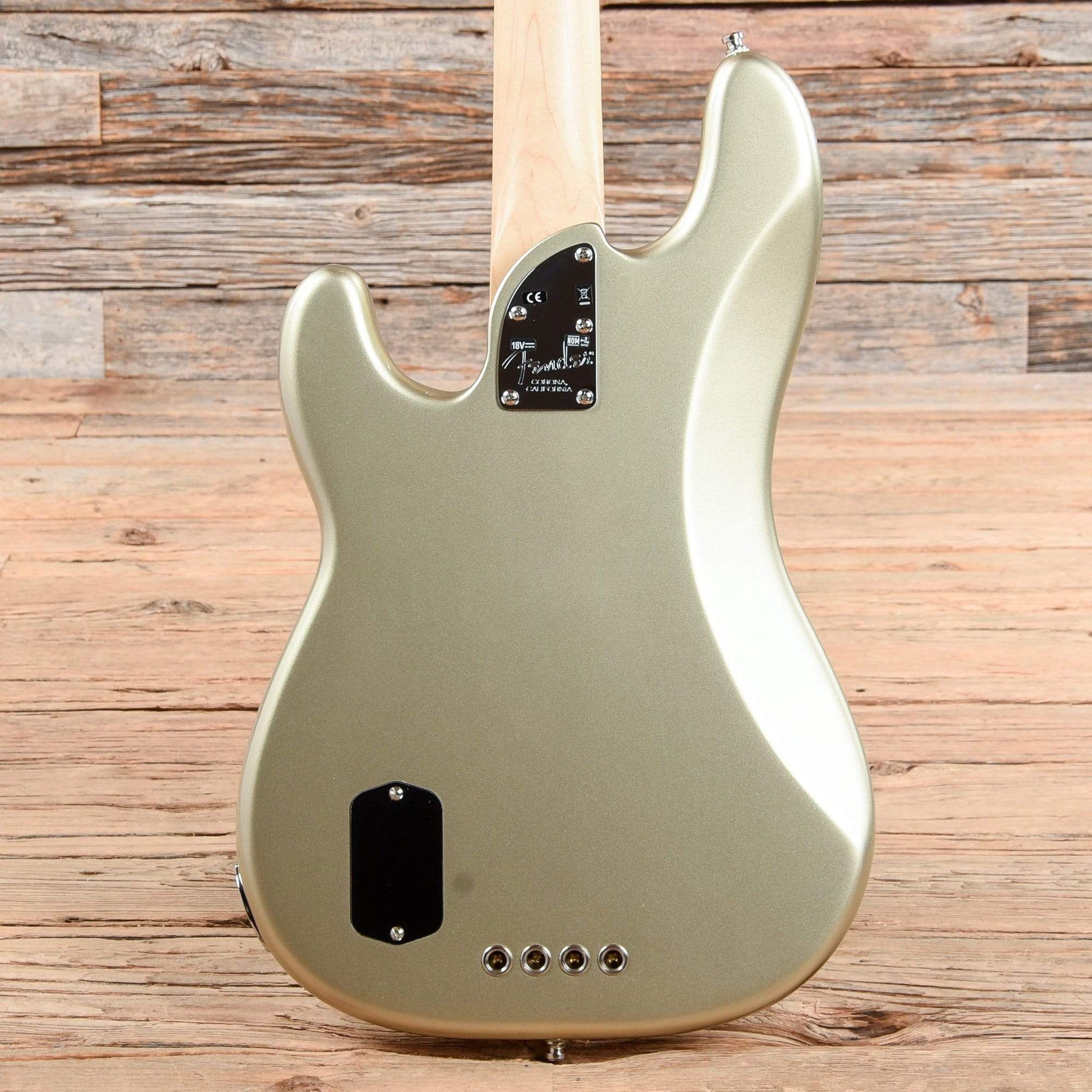 Fender American Elite Precision Bass Champagne 2018 Bass Guitars / 4-String