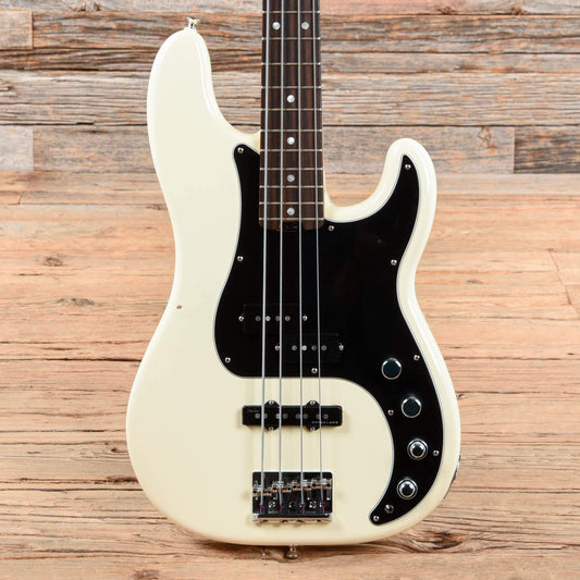 Fender American Elite Precision Bass Olympic White 2016 Bass Guitars / 4-String