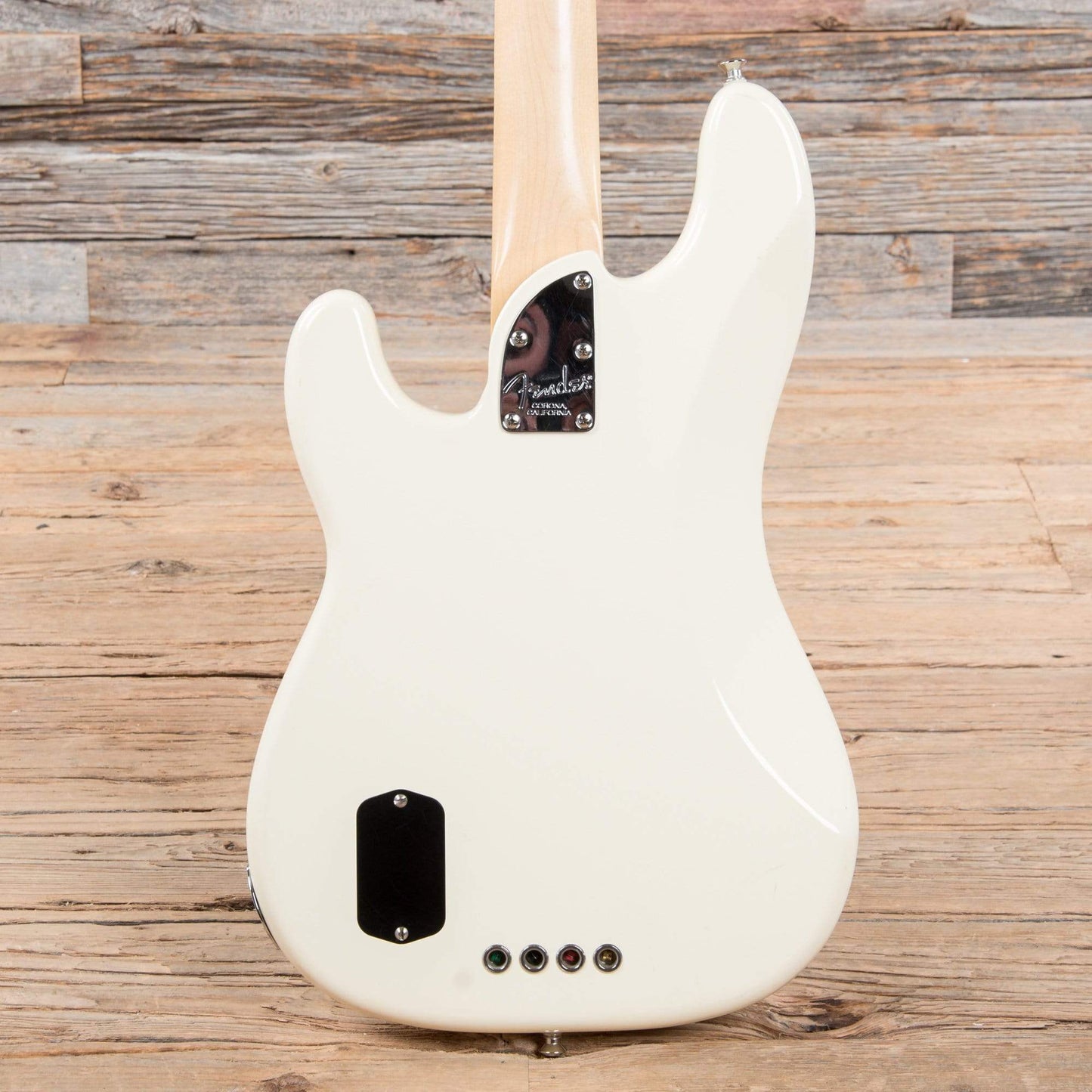 Fender American Elite Precision Bass Olympic White 2017 Bass Guitars / 4-String