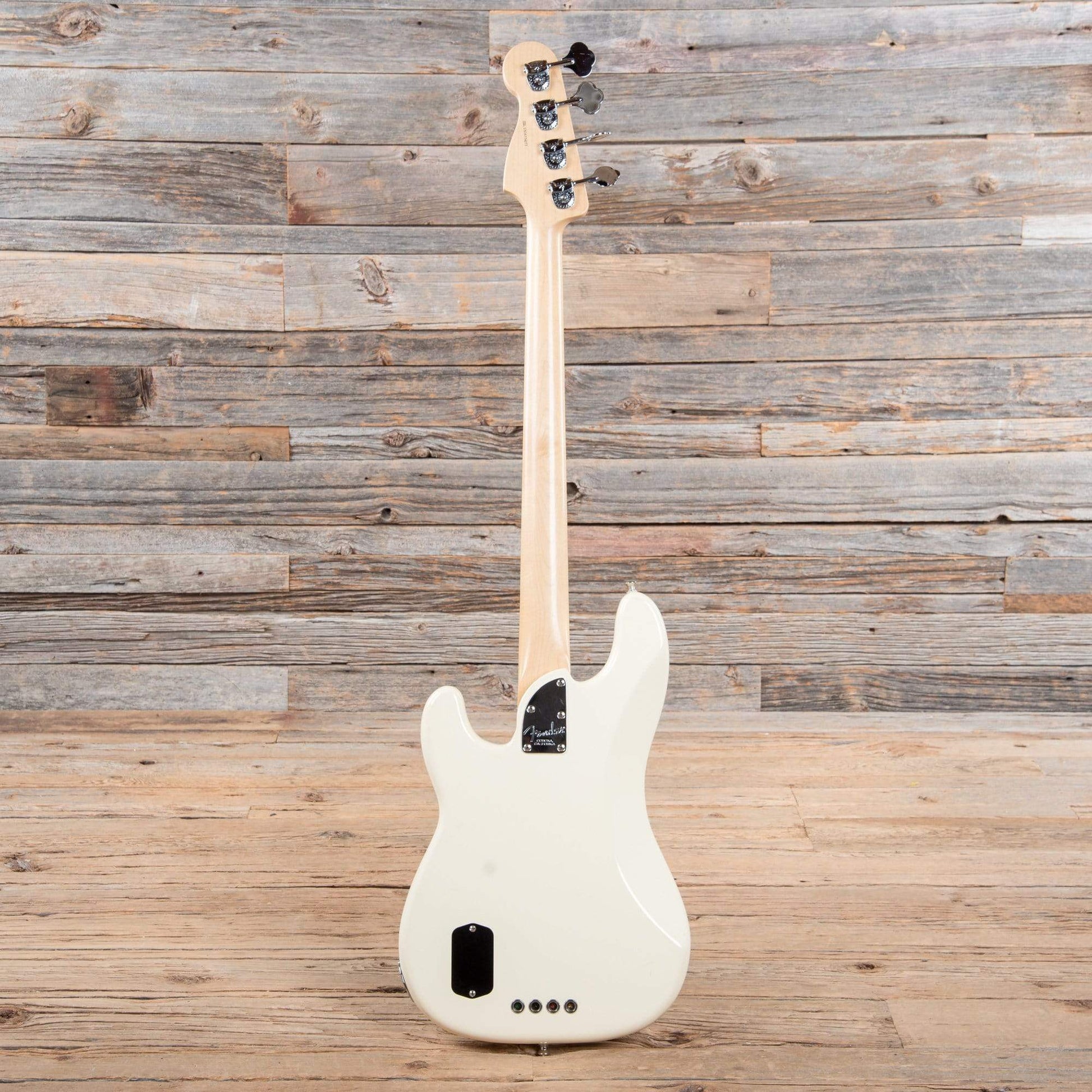 Fender American Elite Precision Bass Olympic White 2017 Bass Guitars / 4-String