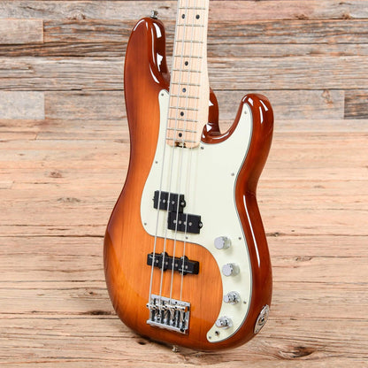 Fender American Elite Precision Bass Tobacco Burst 2019 Bass Guitars / 4-String