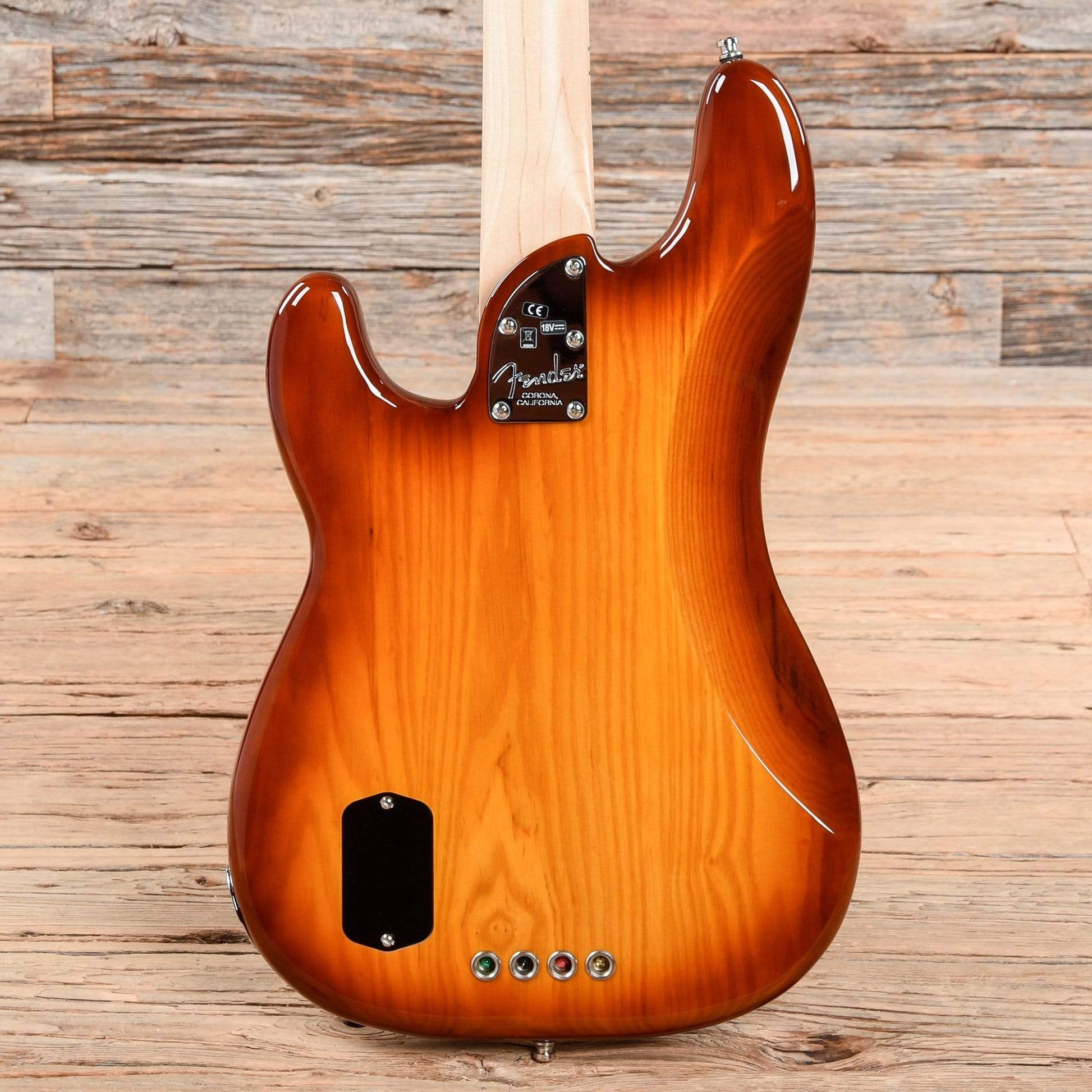 Fender American Elite Precision Bass Tobacco Burst 2019 Bass Guitars / 4-String