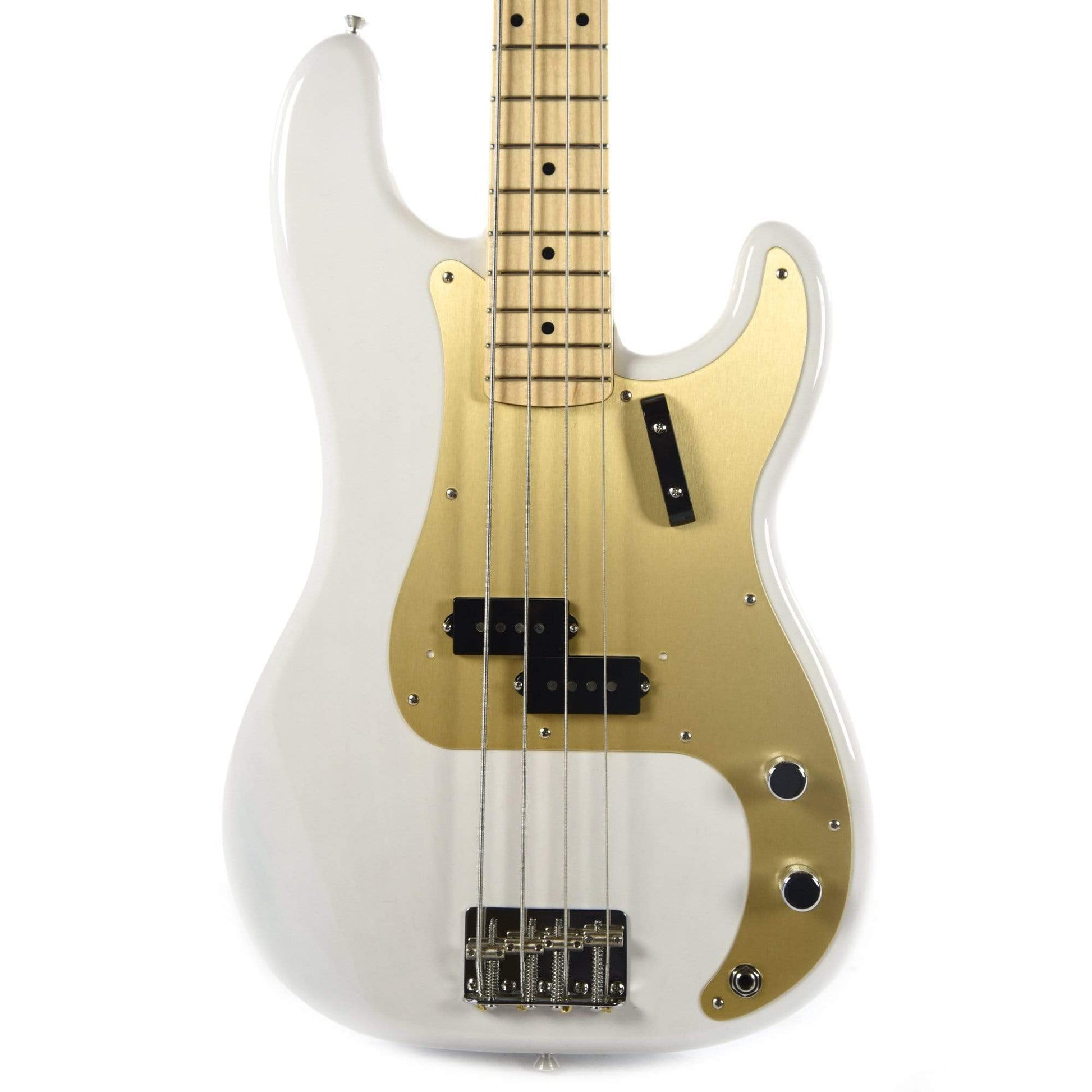 Fender American Original '50s Precision Bass MN White Blonde w/Hardshell Case Bass Guitars / 4-String