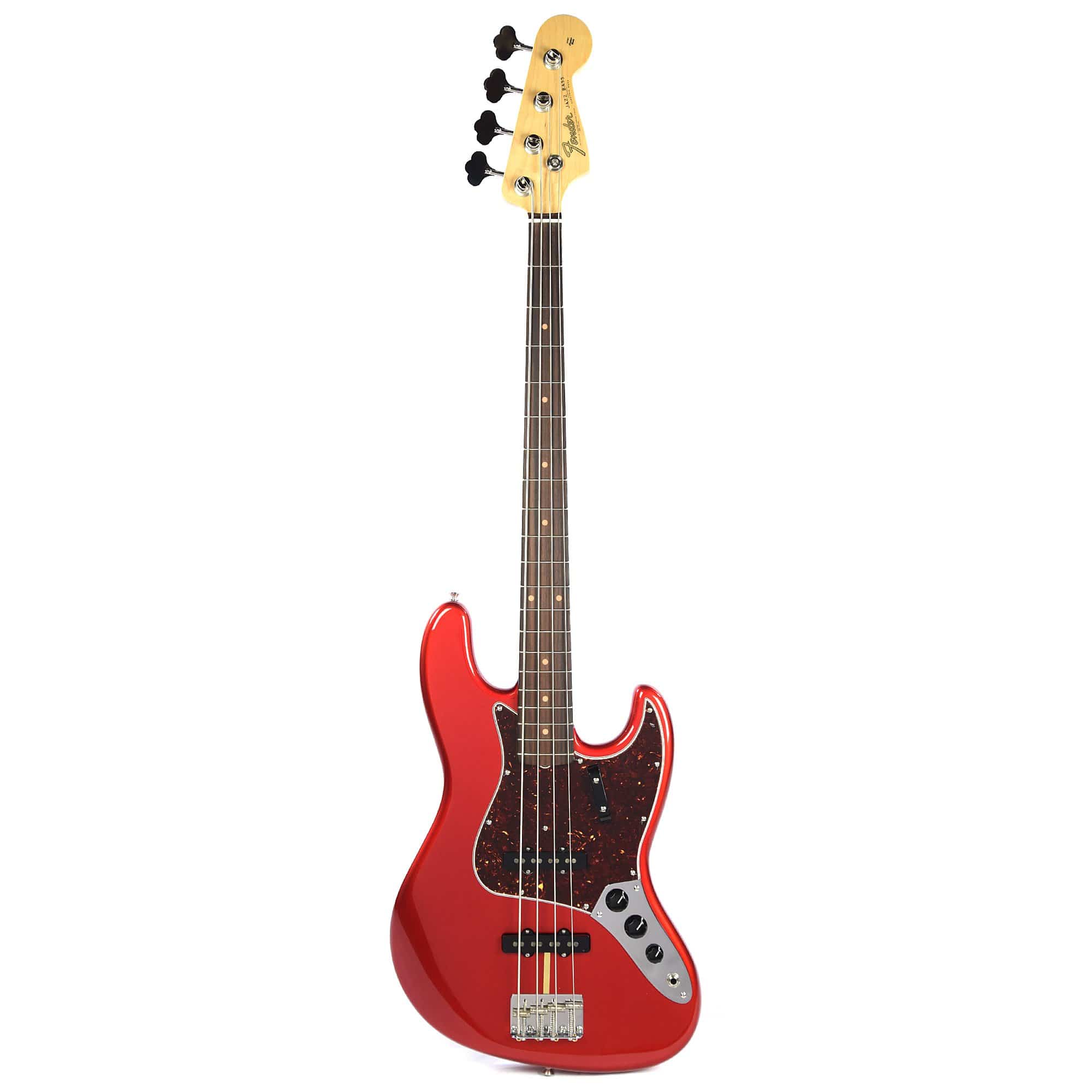 Fender American Original '60s Jazz Bass Candy Apple Red Bass Guitars / 4-String