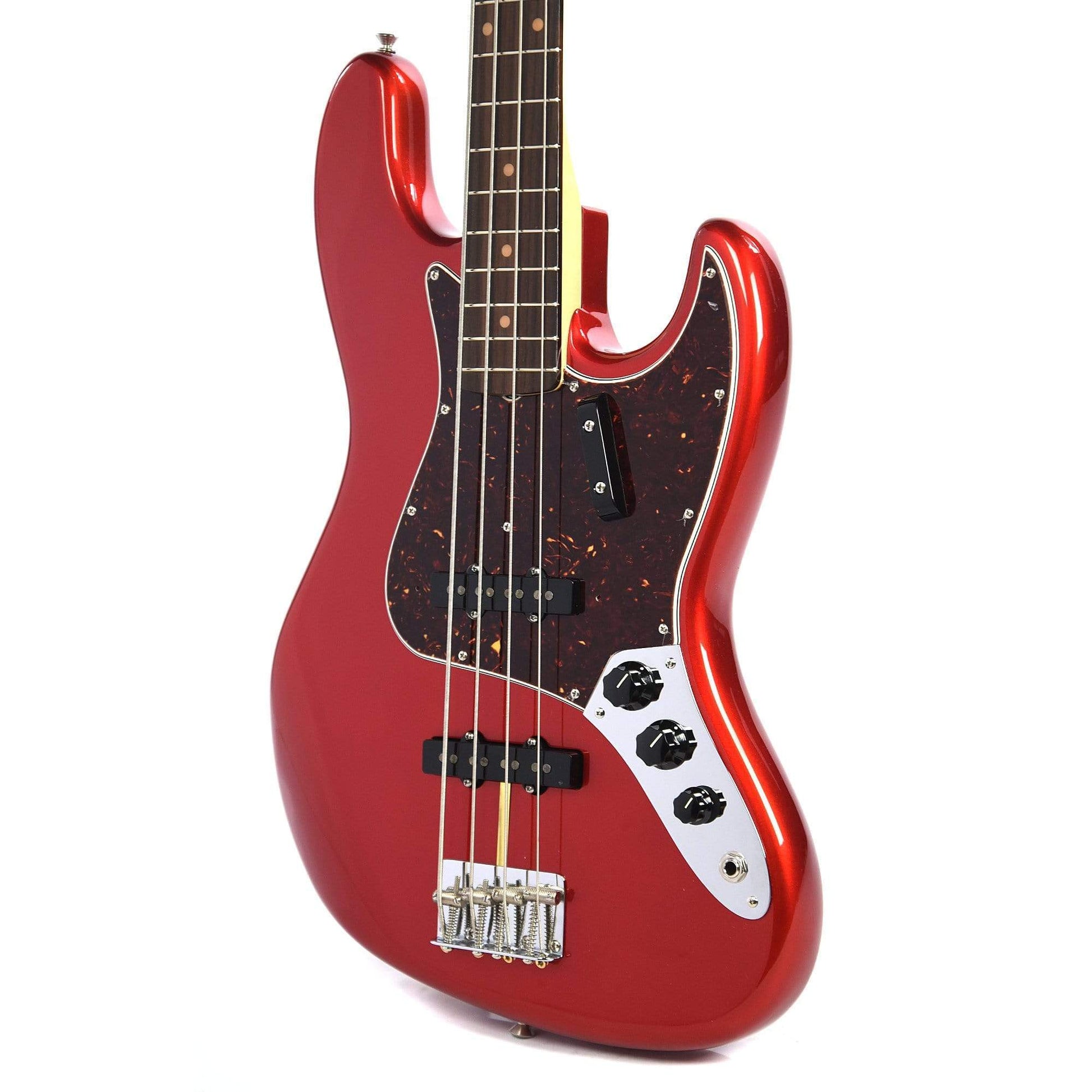 Fender American Original '60s Jazz Bass Candy Apple Red Bass Guitars / 4-String