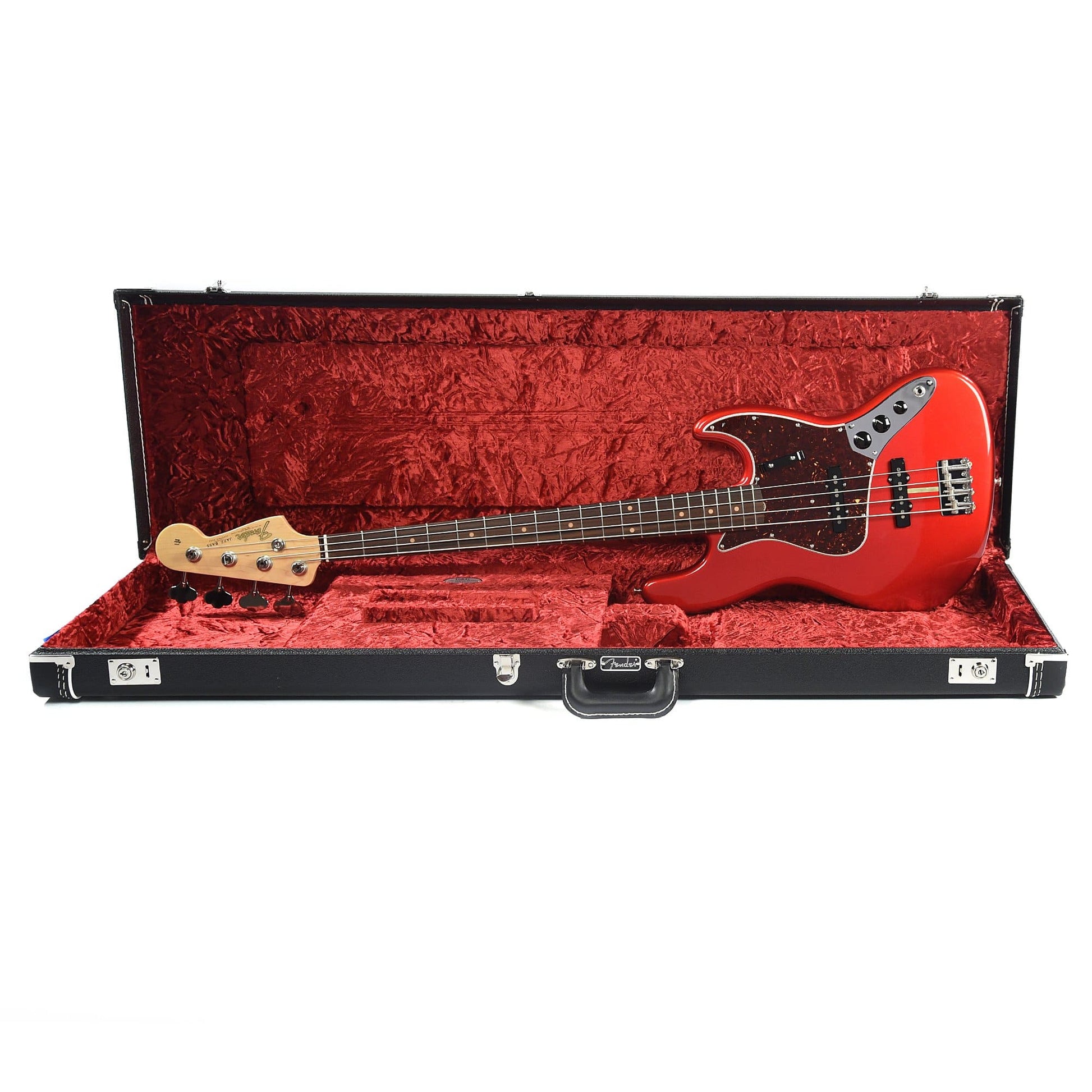Fender American Original '60s Jazz Bass Candy Apple Red Bass Guitars / 4-String