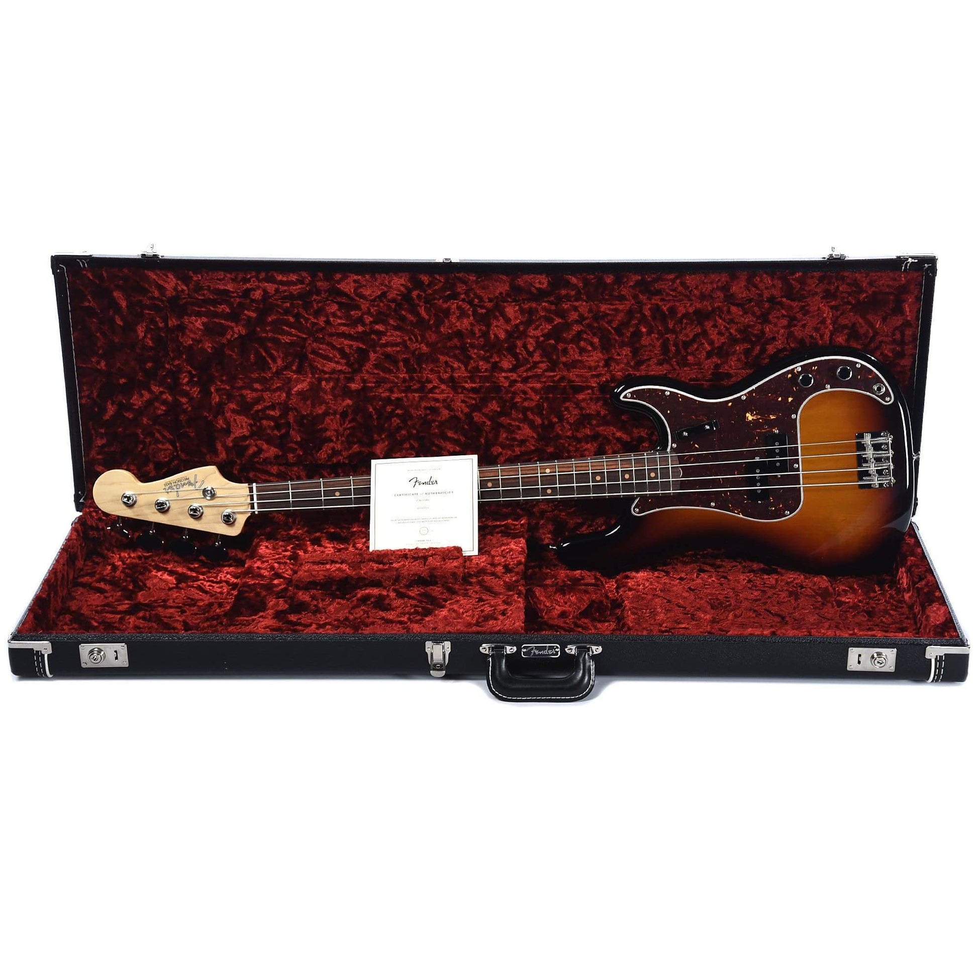 Fender American Original '60s Precision Bass RW 3-Color Sunburst w/Hardshell Case Bass Guitars / 4-String