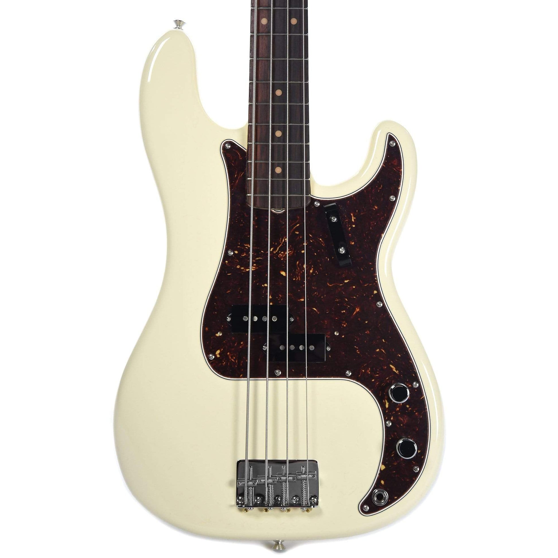 Fender American Original '60s Precision Bass RW Olympic White w/Hardshell Case Bass Guitars / 4-String