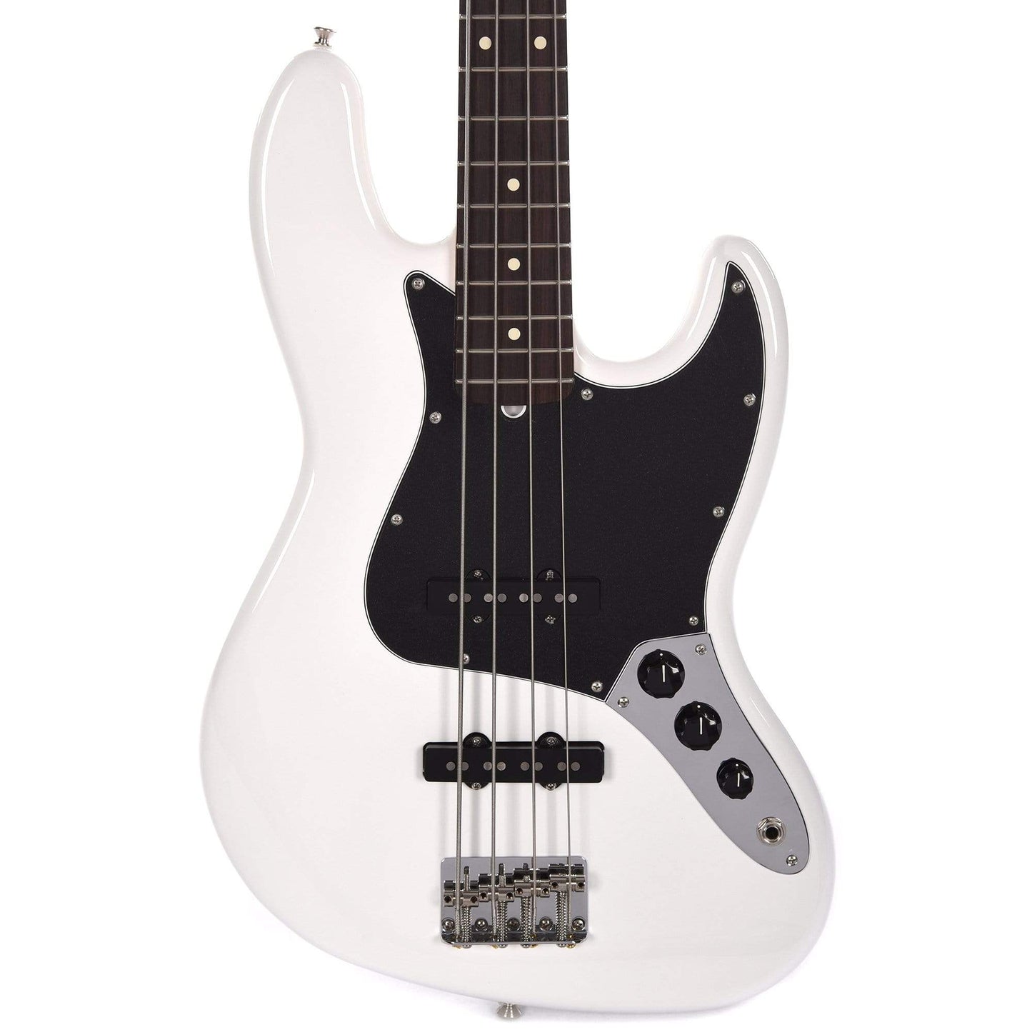 Fender American Performer Jazz Bass Arctic White Bass Guitars / 4-String