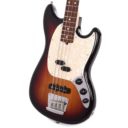 Fender American Performer Mustang Bass 3-Color Sunburst Bass Guitars / 4-String