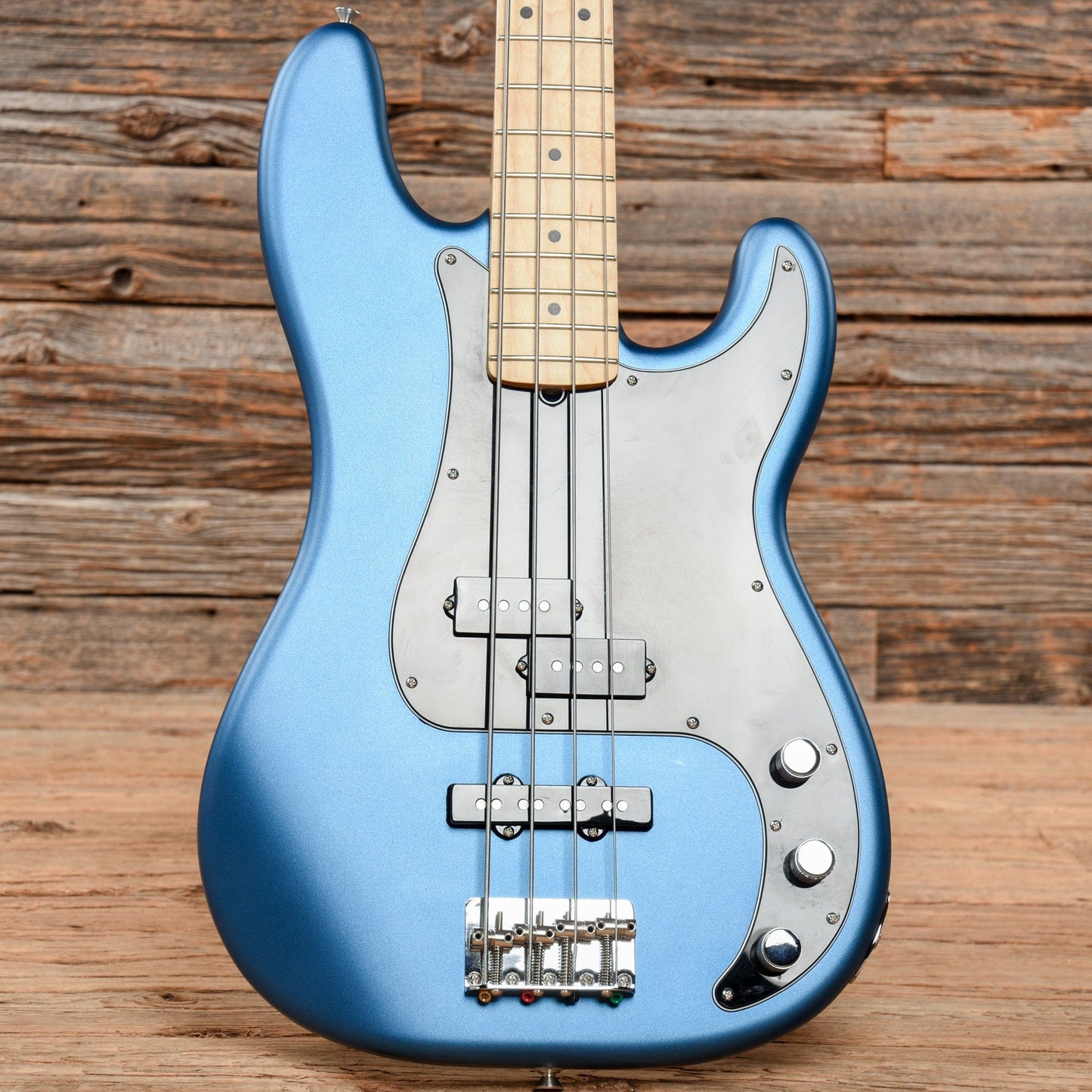 Fender American Performer Precision Bass Satin Lake Placid Blue 2021 Bass Guitars / 4-String