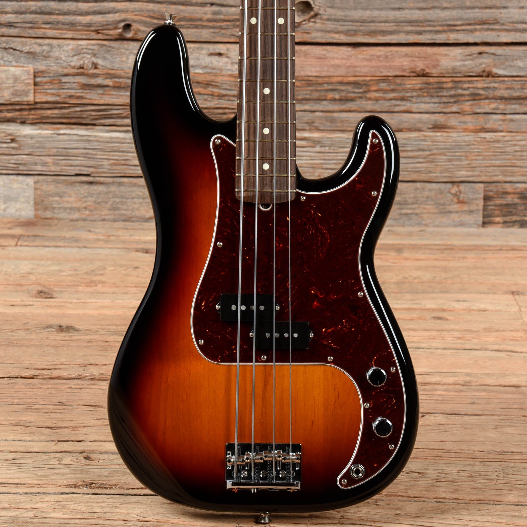 Fender American Pro II Precision Bass Sunburst 2022 Bass Guitars / 4-String