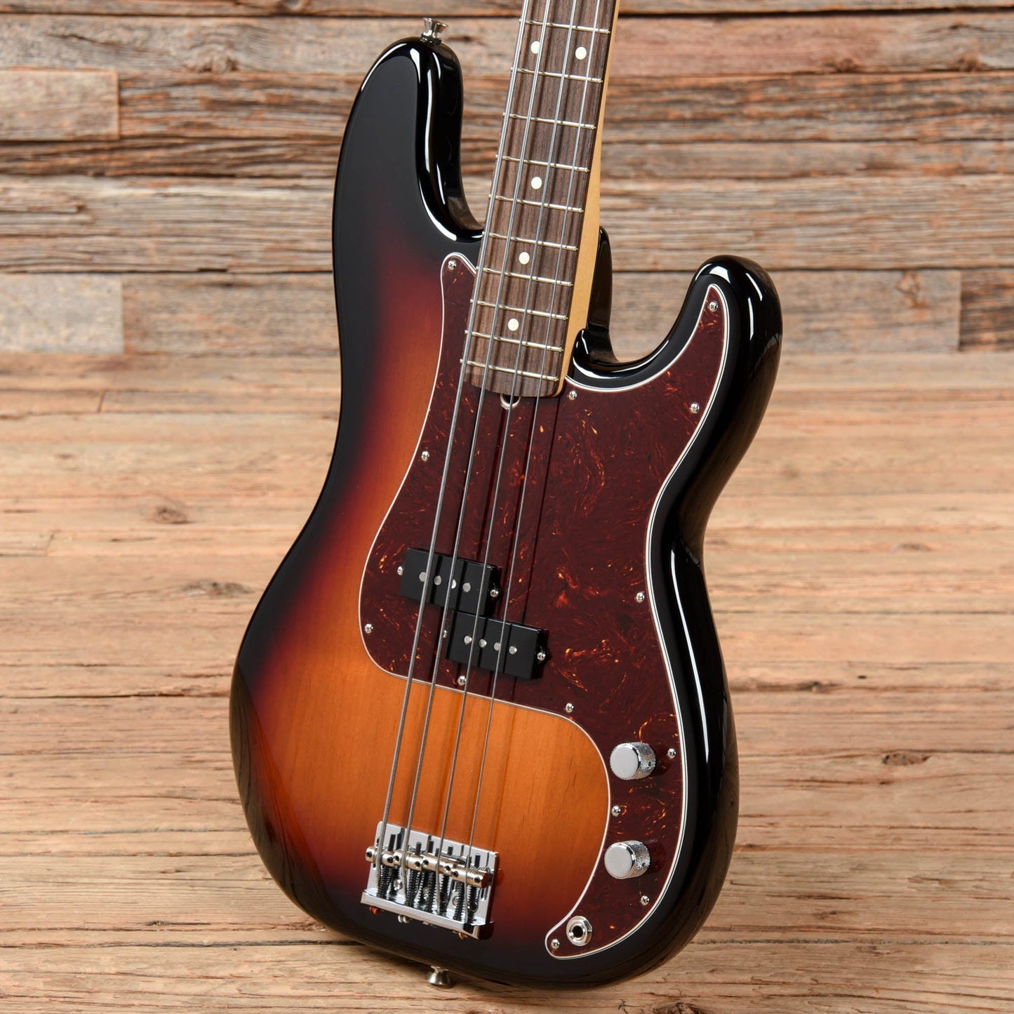 Fender American Pro II Precision Bass Sunburst 2022 Bass Guitars / 4-String
