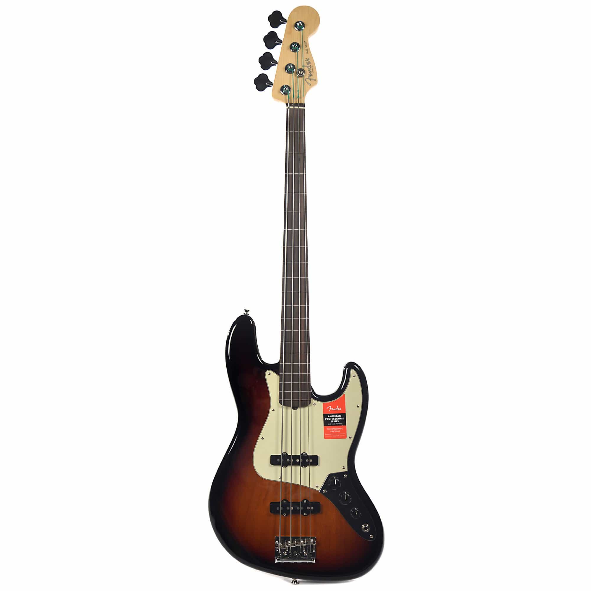 Fender American Pro Jazz Bass 3-Color Sunburst w/Mint Pickguard Bass Guitars / 4-String