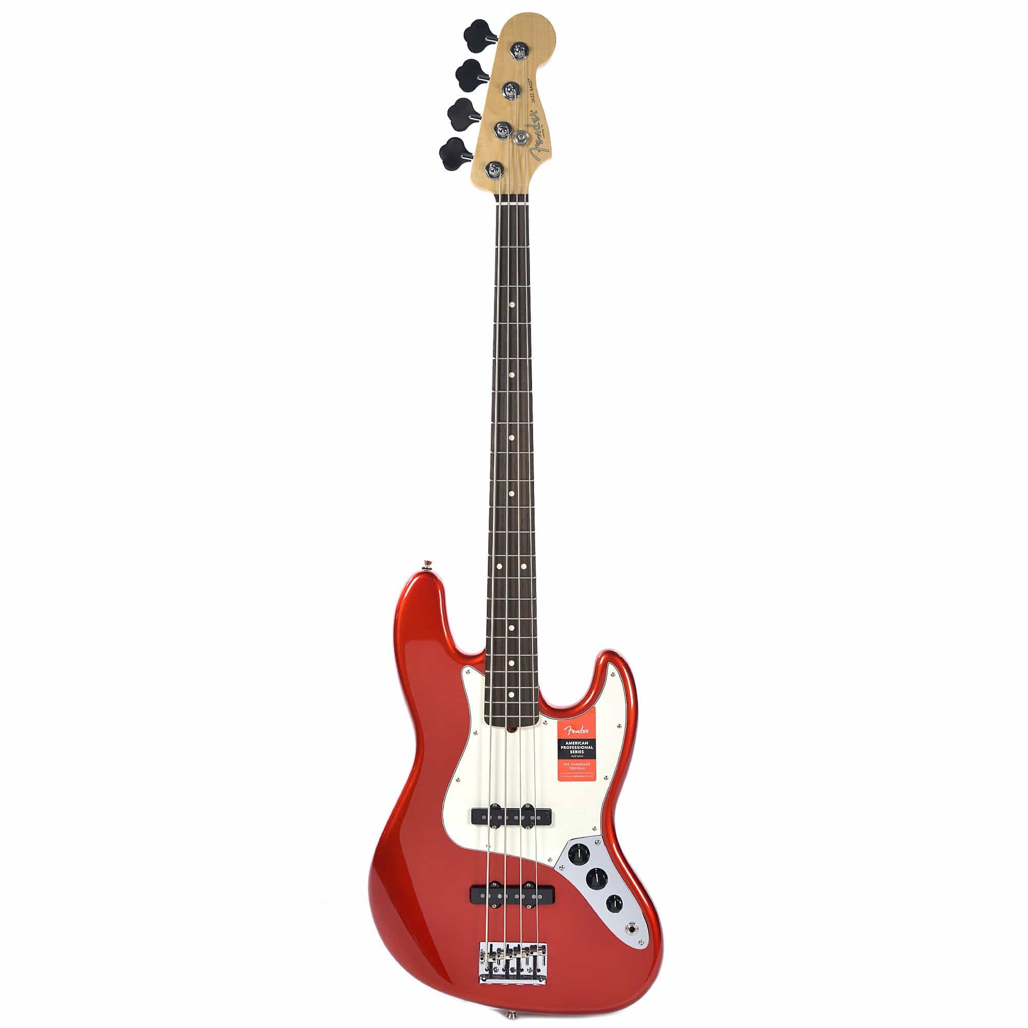 Fender American Pro Jazz Bass Candy Apple Red Bass Guitars / 4-String
