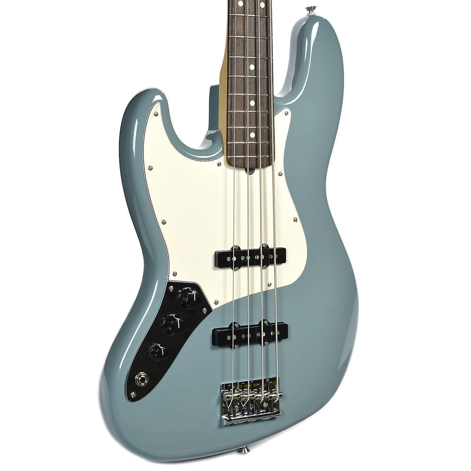 Fender American Pro Jazz Bass LEFTY RW Sonic Gray Bass Guitars / 4-String