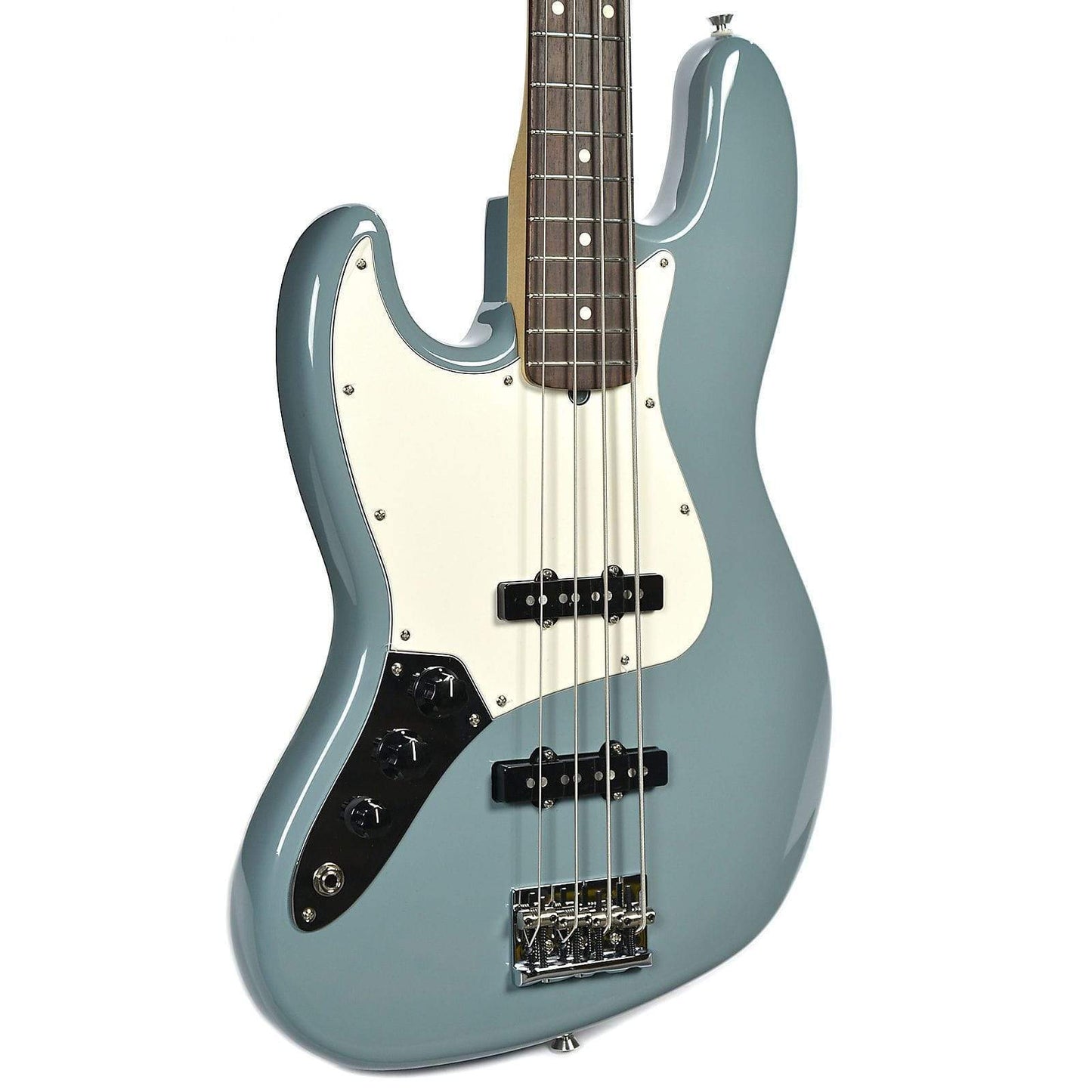 Fender American Pro Jazz Bass LEFTY RW Sonic Gray Bass Guitars / 4-String
