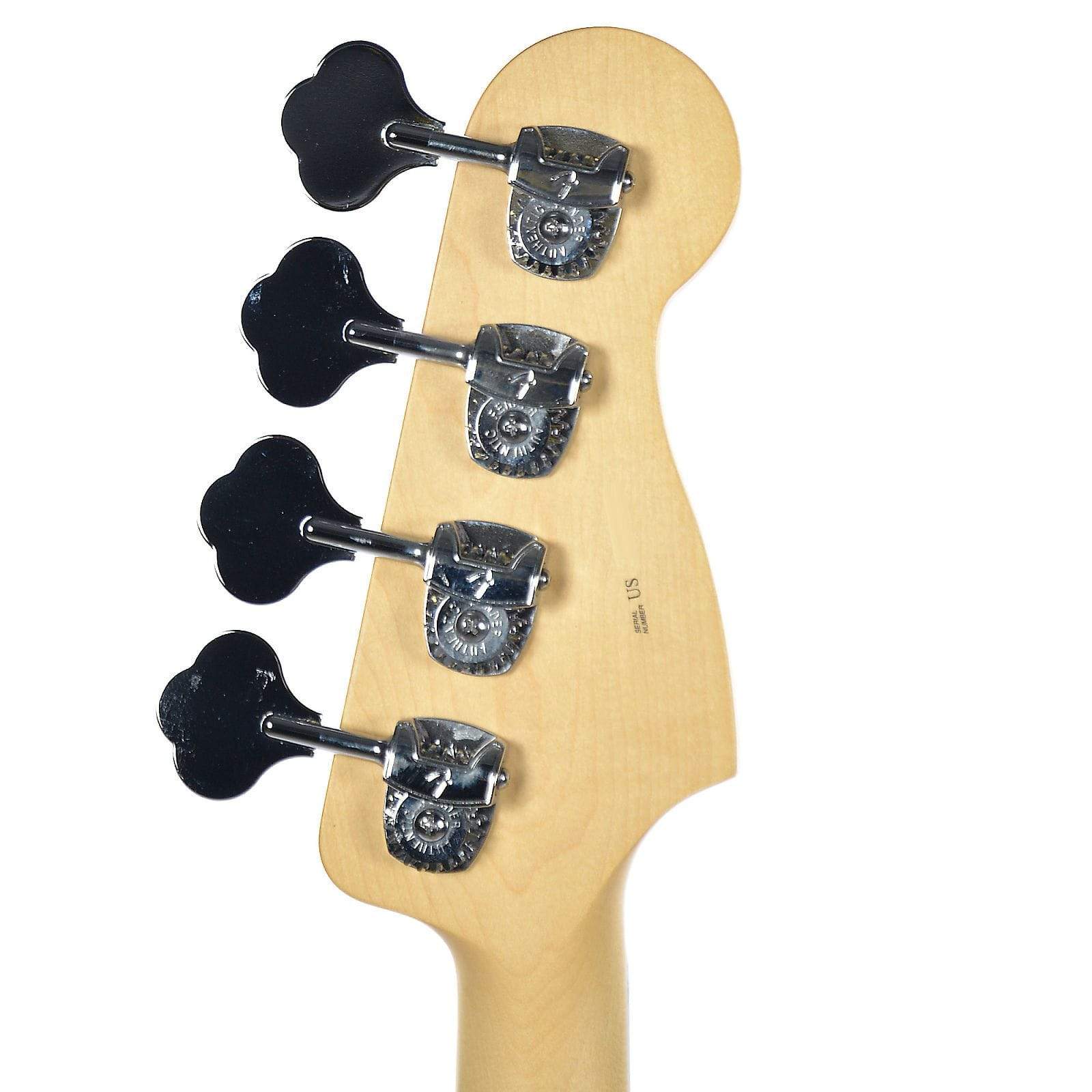 Fender American Pro Precision Bass Lefty RW Olympic White w/ Mint Pickguard USED Bass Guitars / 4-String