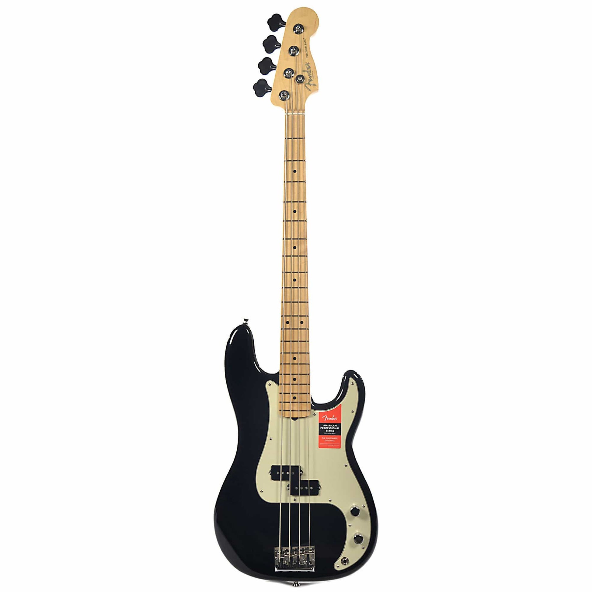 Fender American Pro Precision Bass MN Black USED Bass Guitars / 4-String