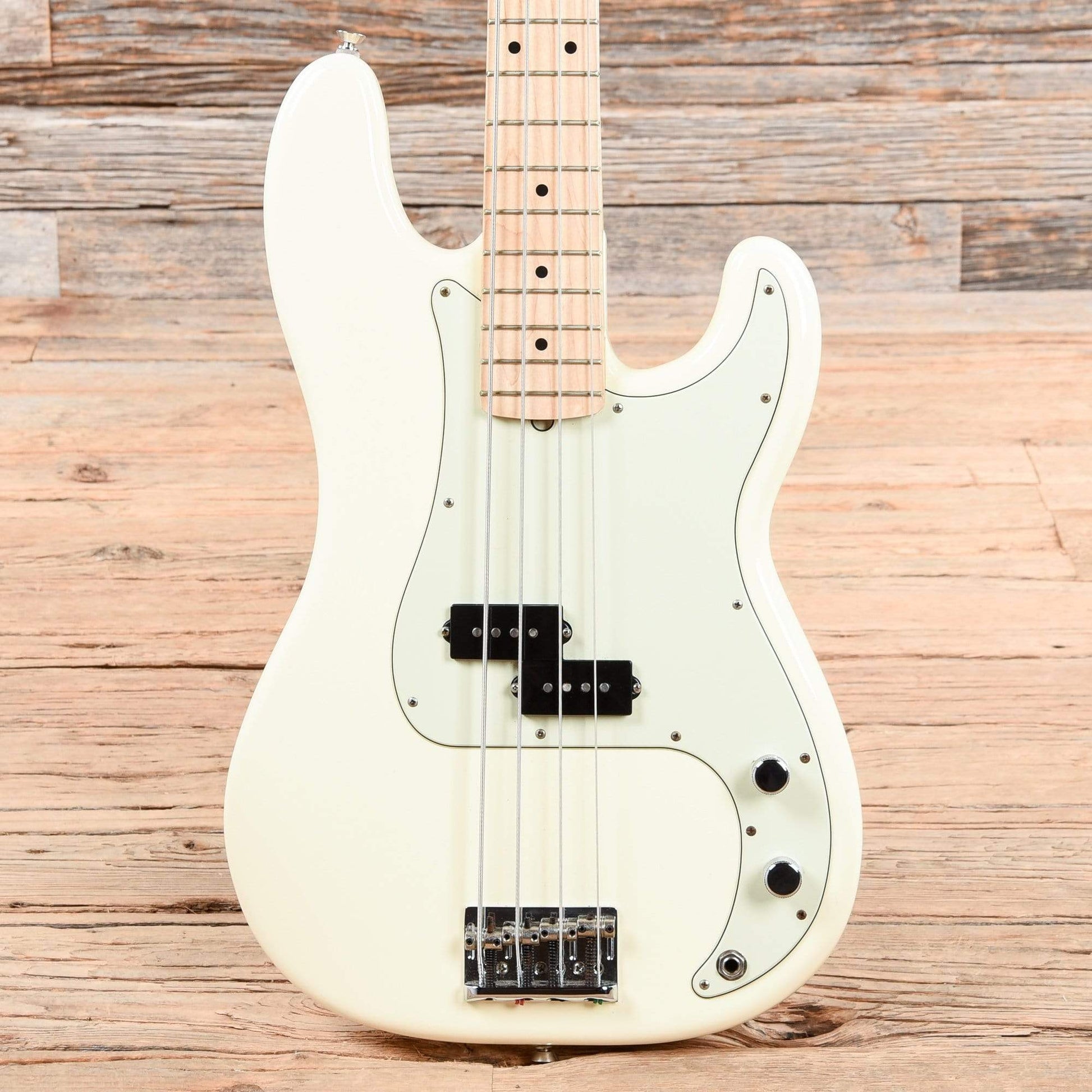 Fender American Pro Precision Bass Olympic White 2019 Bass Guitars / 4-String