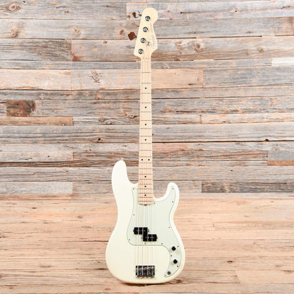 Fender American Pro Precision Bass Olympic White 2019 Bass Guitars / 4-String