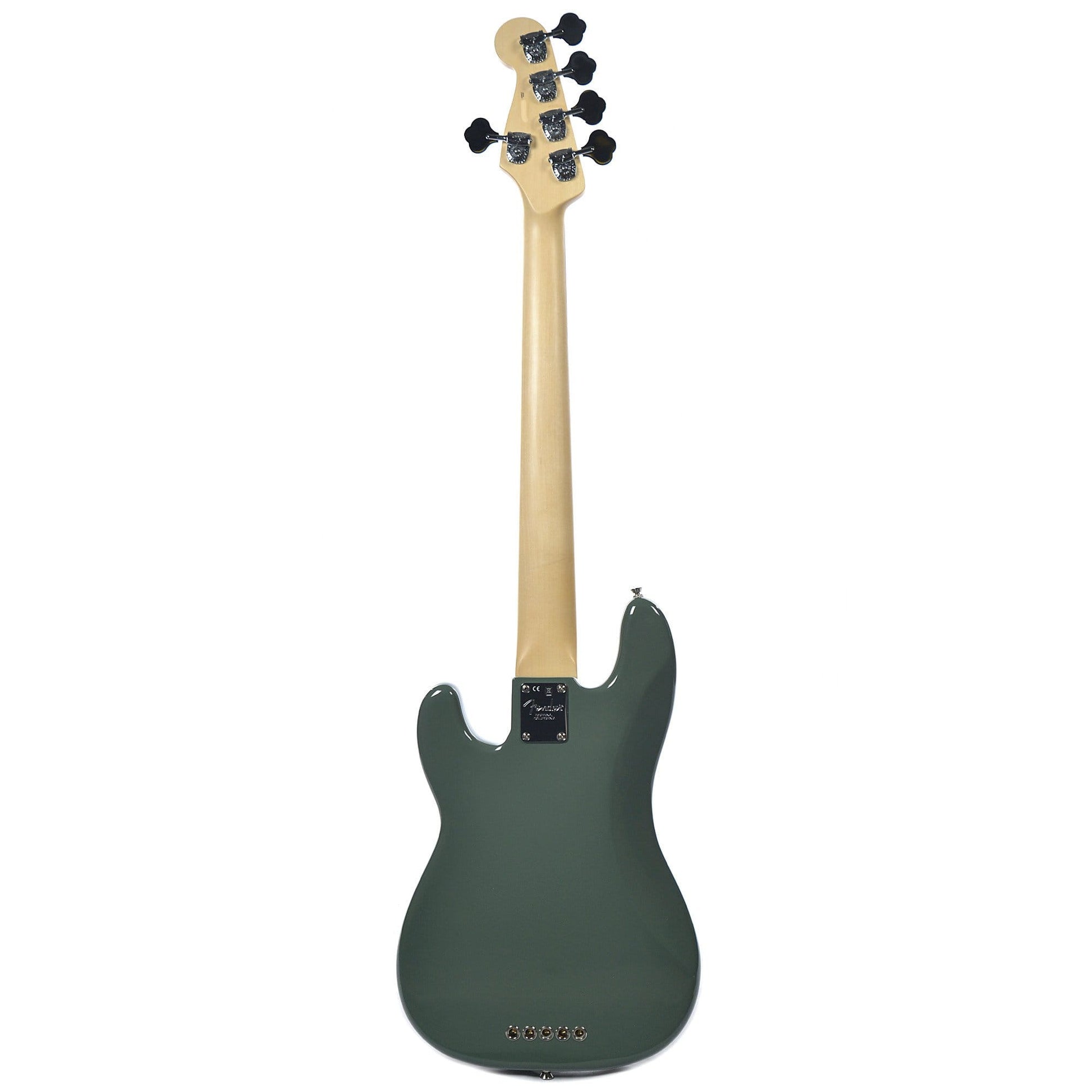 Fender American Pro Precision Bass V Antique Olive Bass Guitars / 4-String