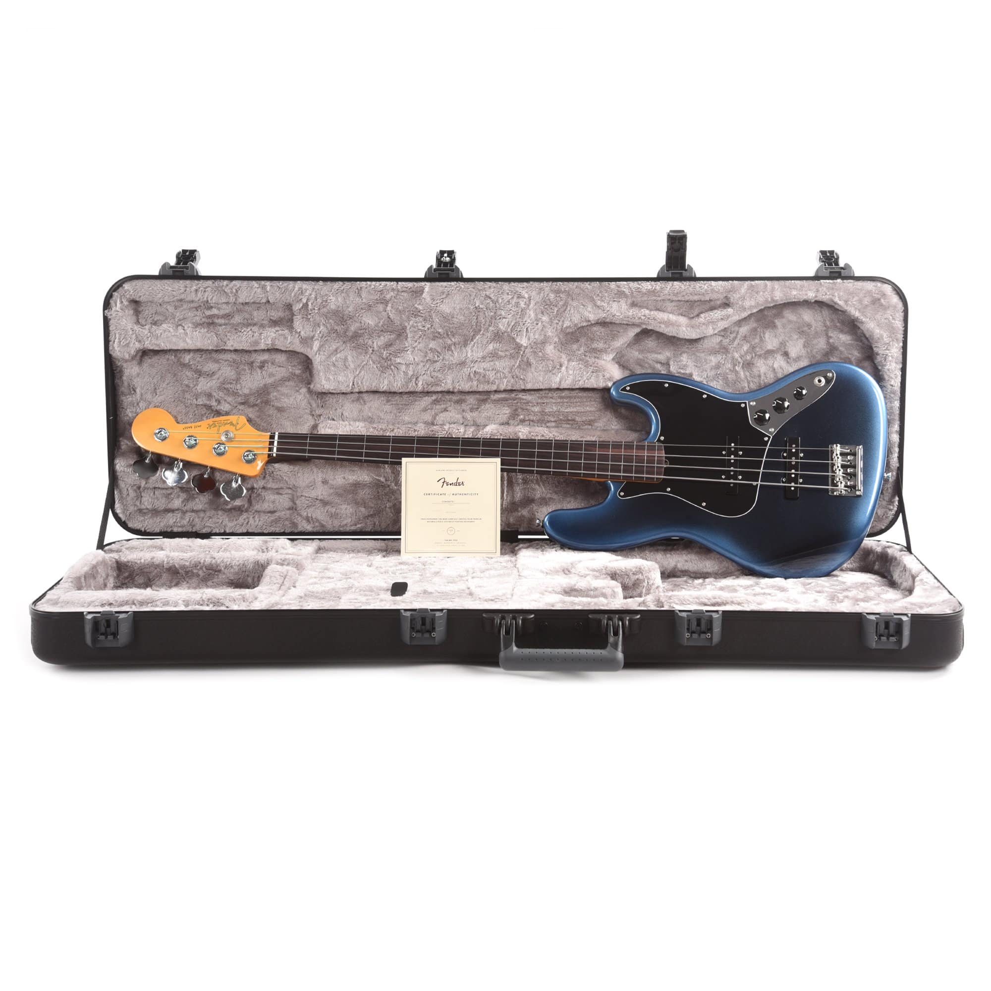 Fender American Professional II Jazz Bass Fretless Dark Night Bass Guitars / 4-String