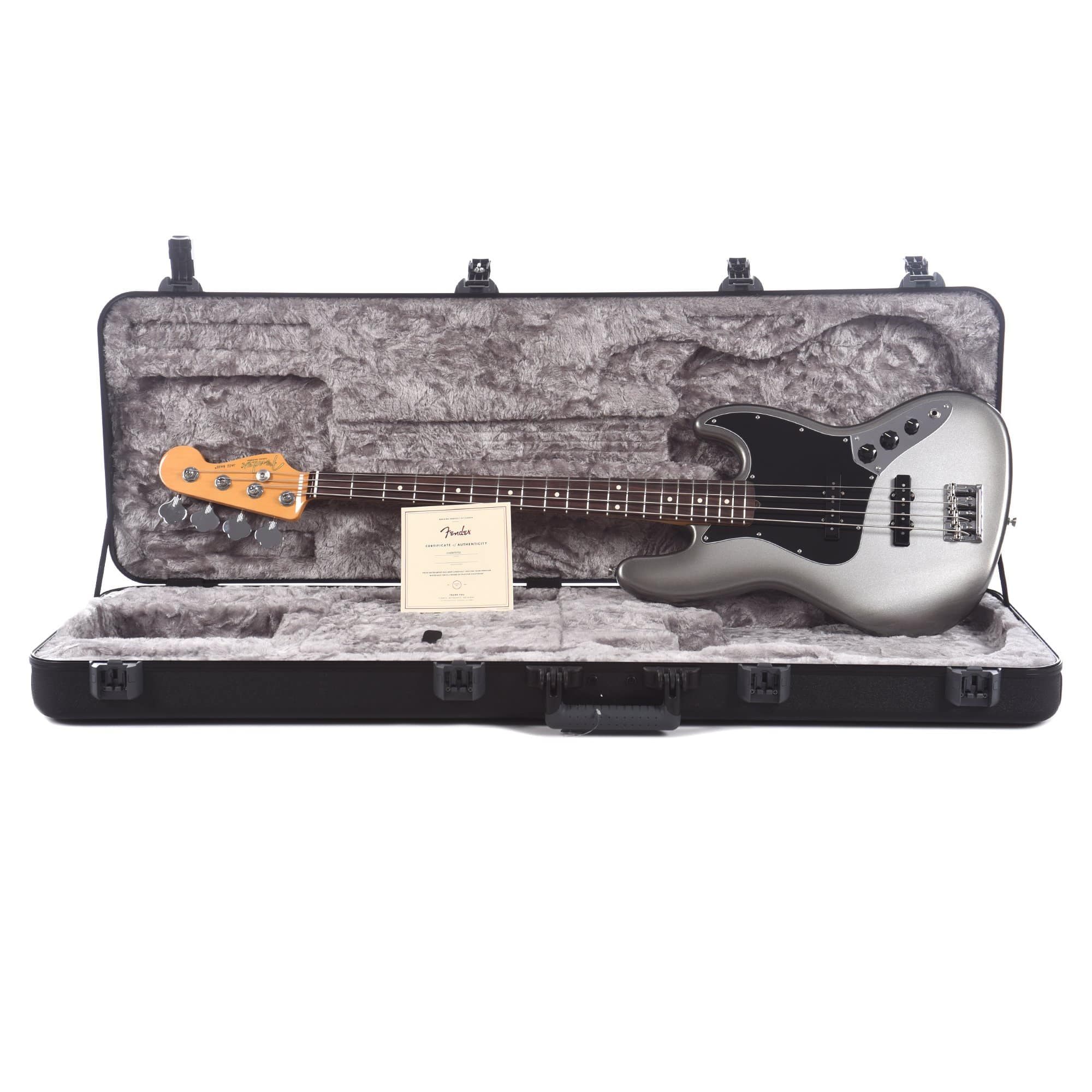 Fender American Professional II Jazz Bass Mercury Bass Guitars / 4-String