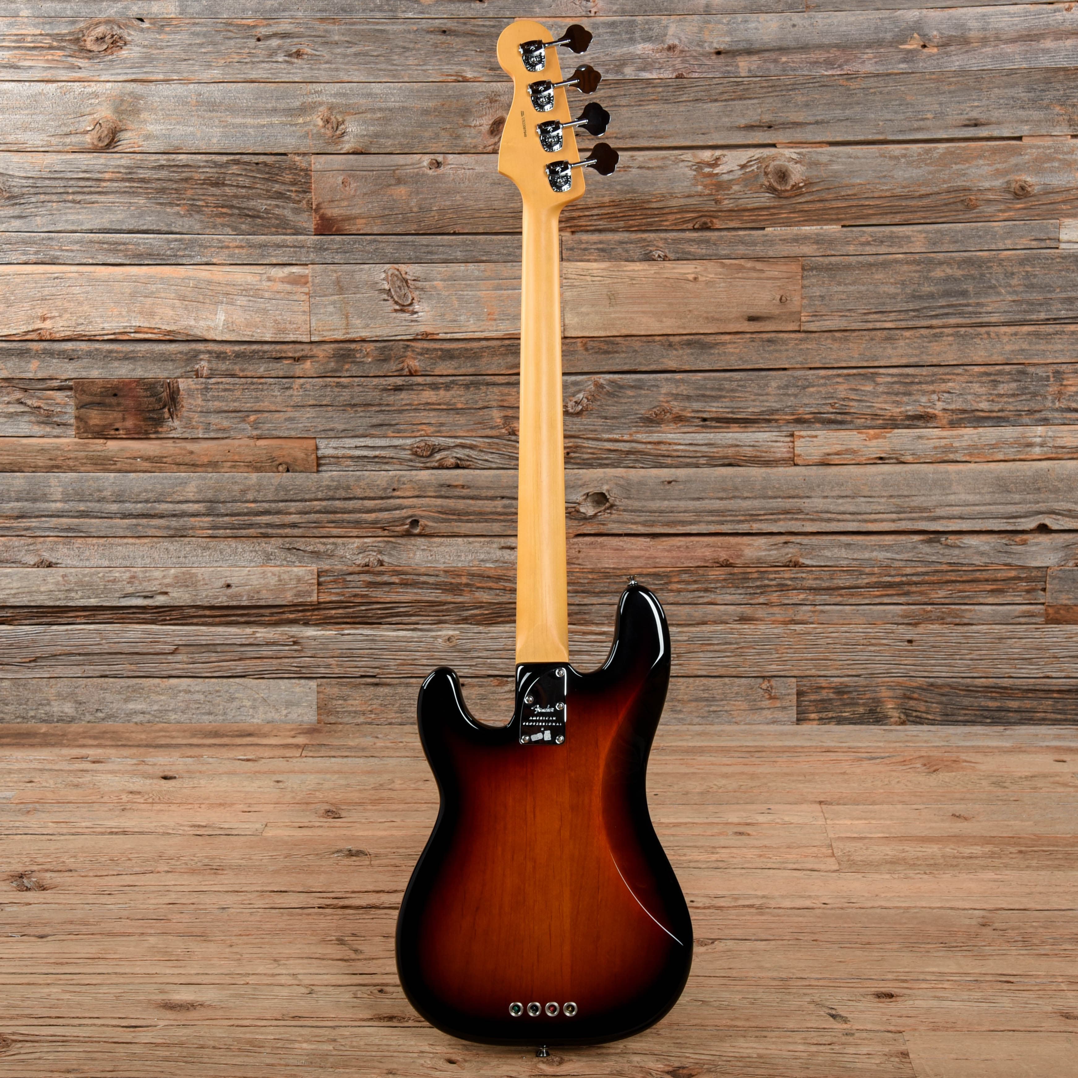 Fender American Professional II Precision Bass 3-Color Sunburst 2022 Bass Guitars / 4-String