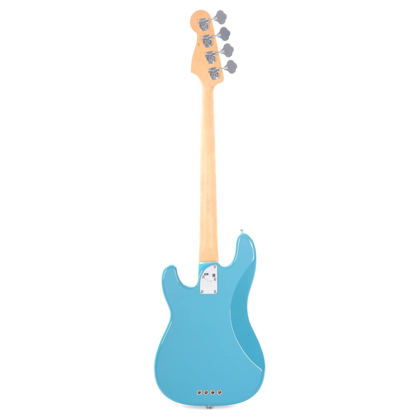 Fender American Professional II Precision Bass Miami Blue Bass Guitars / 4-String