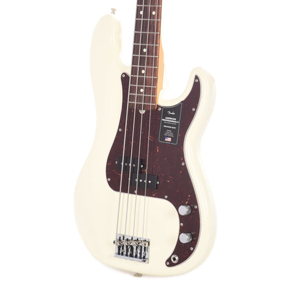 Fender American Professional II Precision Bass Olympic White Bass Guitars / 4-String