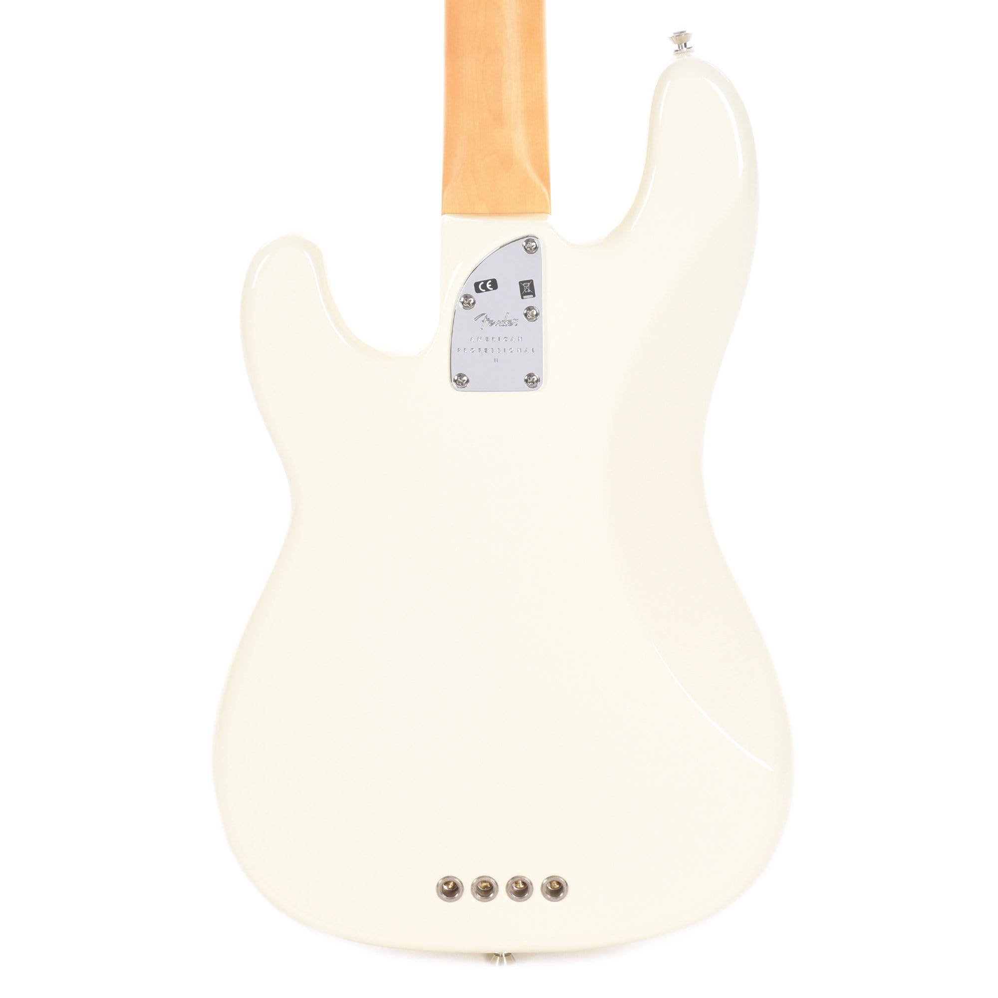 Fender American Professional II Precision Bass Olympic White Bass Guitars / 4-String