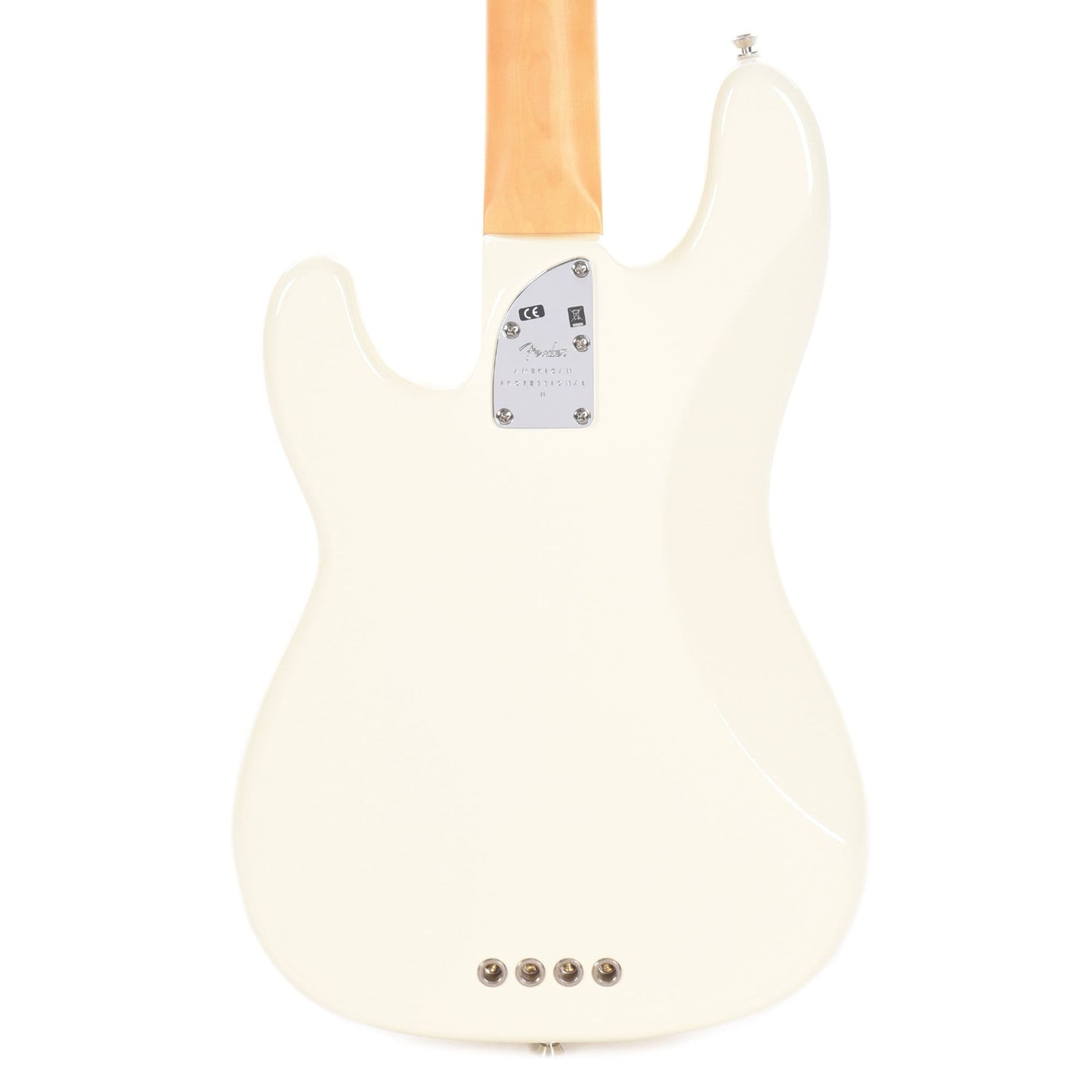 Fender American Professional II Precision Bass Olympic White Bass Guitars / 4-String