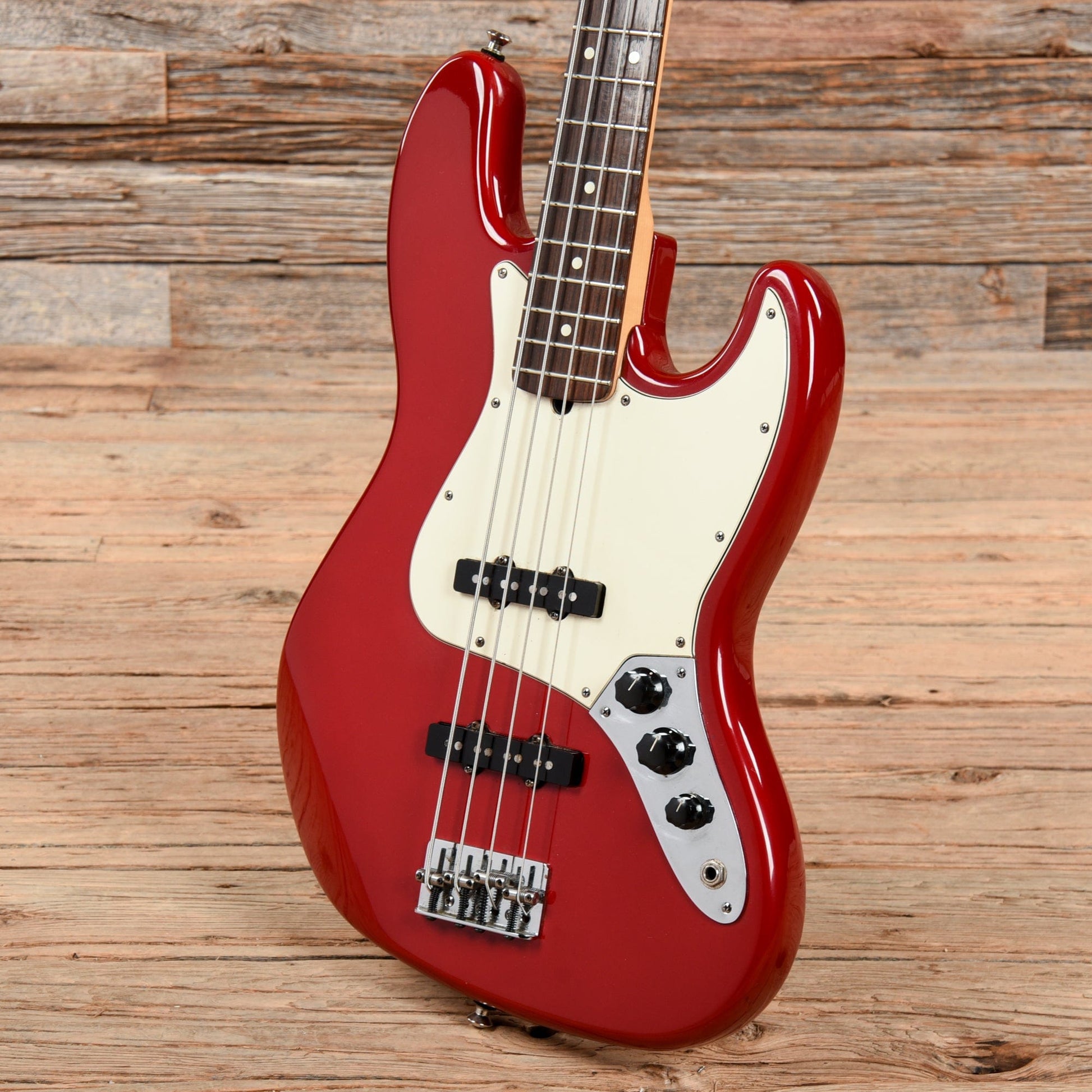 Fender American Standard Jazz Bass Lipstick Red 1995 Bass Guitars / 4-String