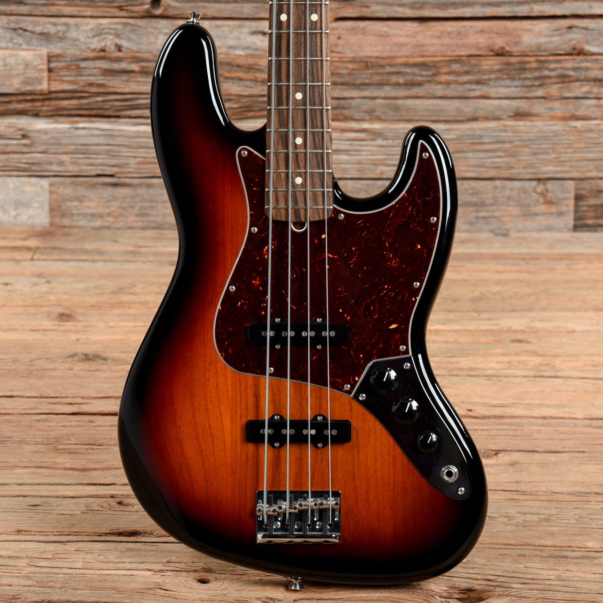 Fender American Standard Jazz Bass Sunburst 2016 Bass Guitars / 4-String