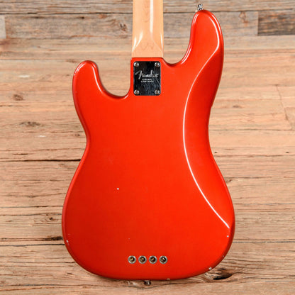 Fender American Standard Precision Bass Chrome Red 2001 Bass Guitars / 4-String