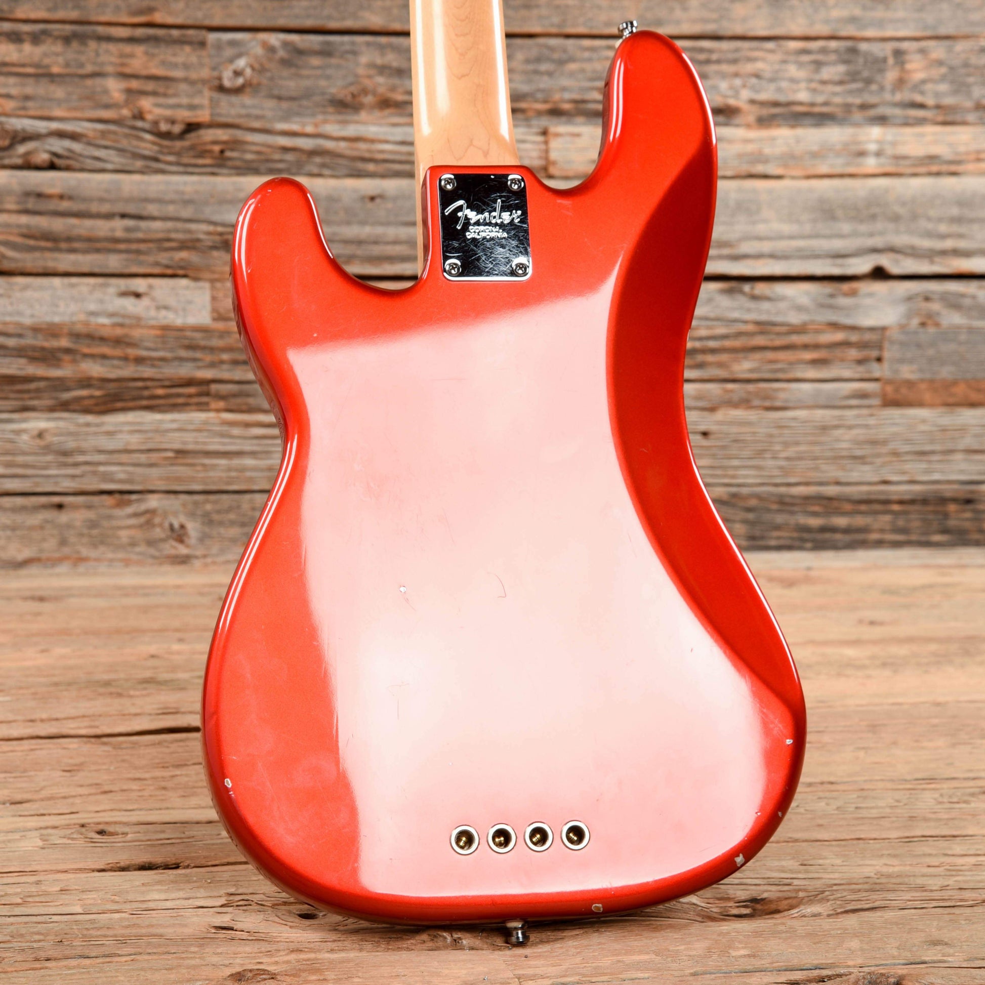 Fender American Standard Precision Bass Chrome Red 2001 Bass Guitars / 4-String