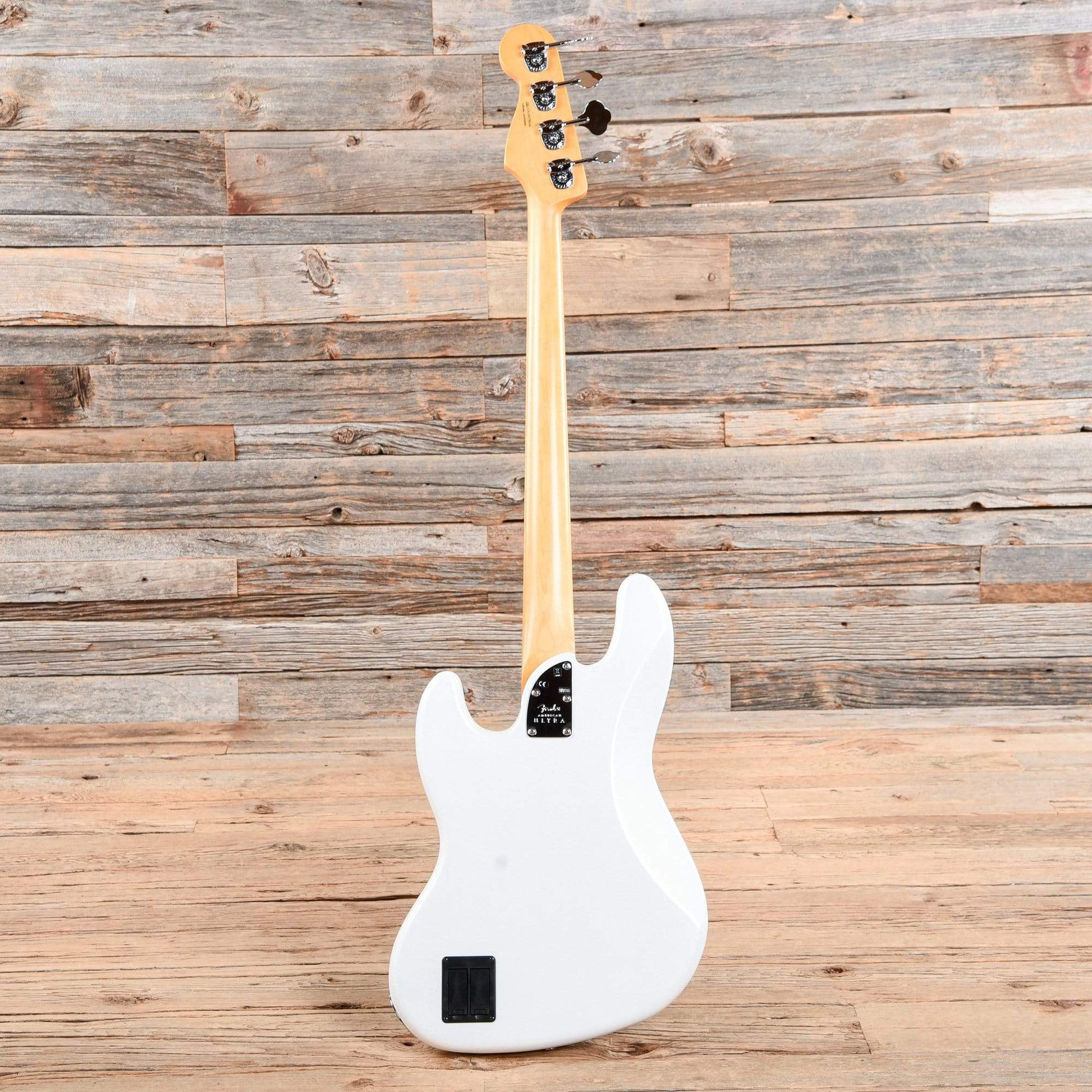 Fender American Ultra Jazz Bass Arctic Pearl 2019 Bass Guitars / 4-String