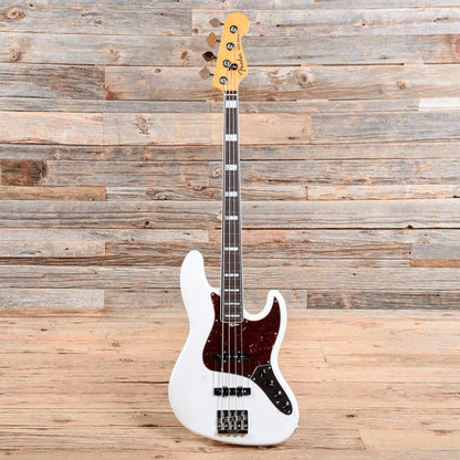 Fender American Ultra Jazz Bass Arctic Pearl 2019 Bass Guitars / 4-String