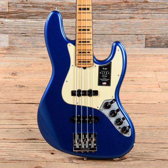 Fender American Ultra Jazz Bass Cobra Blue 2019 Bass Guitars / 4-String
