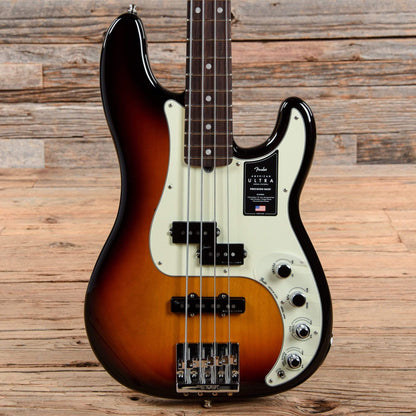Fender American Ultra Precision Bass 3-Color Sunburst 2020 Bass Guitars / 4-String