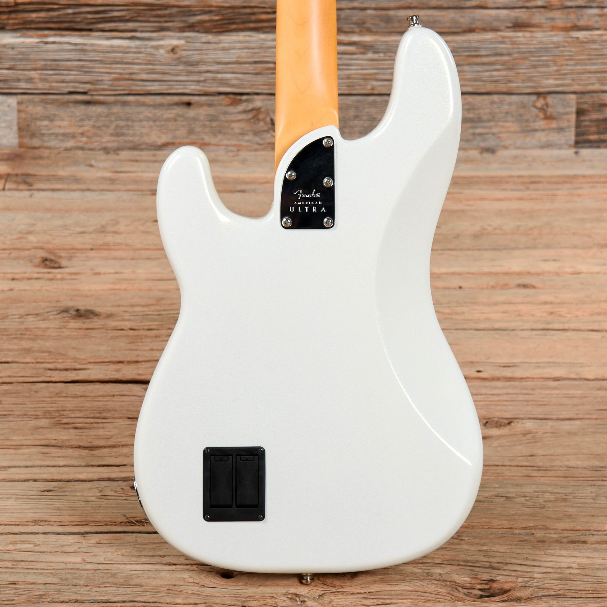 Fender American Ultra Precision Bass Arctic Pearl 2020 Bass Guitars / 4-String