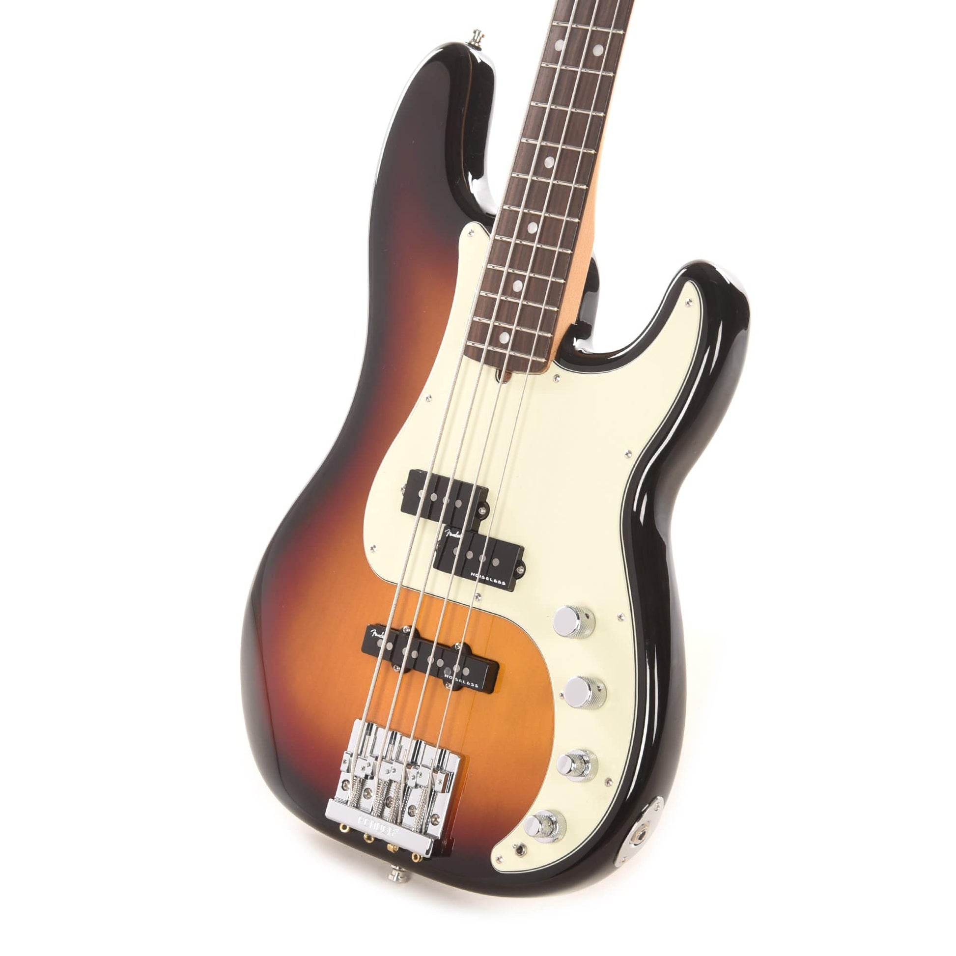 Fender American Ultra Precision Bass Ultraburst Bass Guitars / 4-String