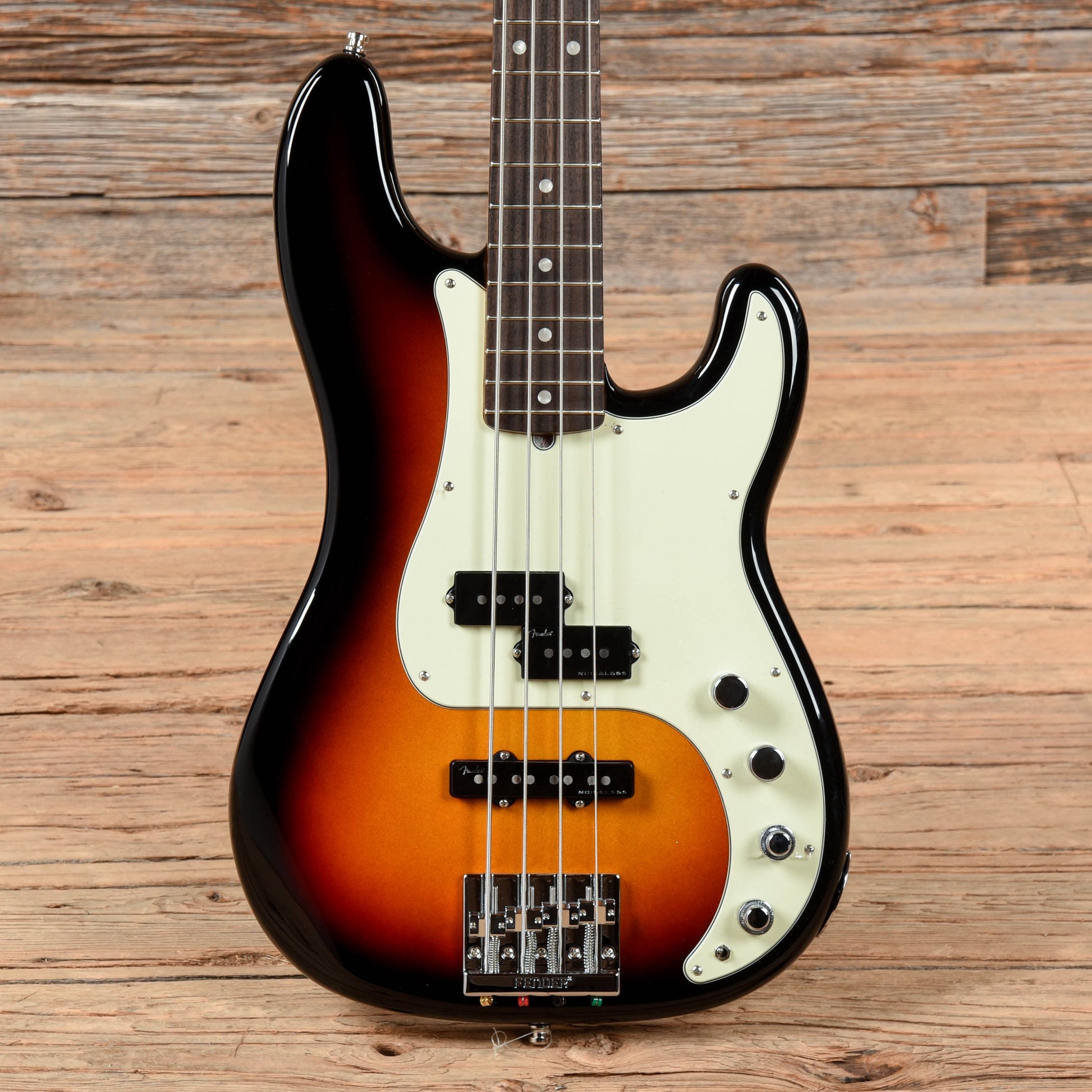 Fender American Ultra Precision Bass Ultraburst Bass Guitars / 4-String