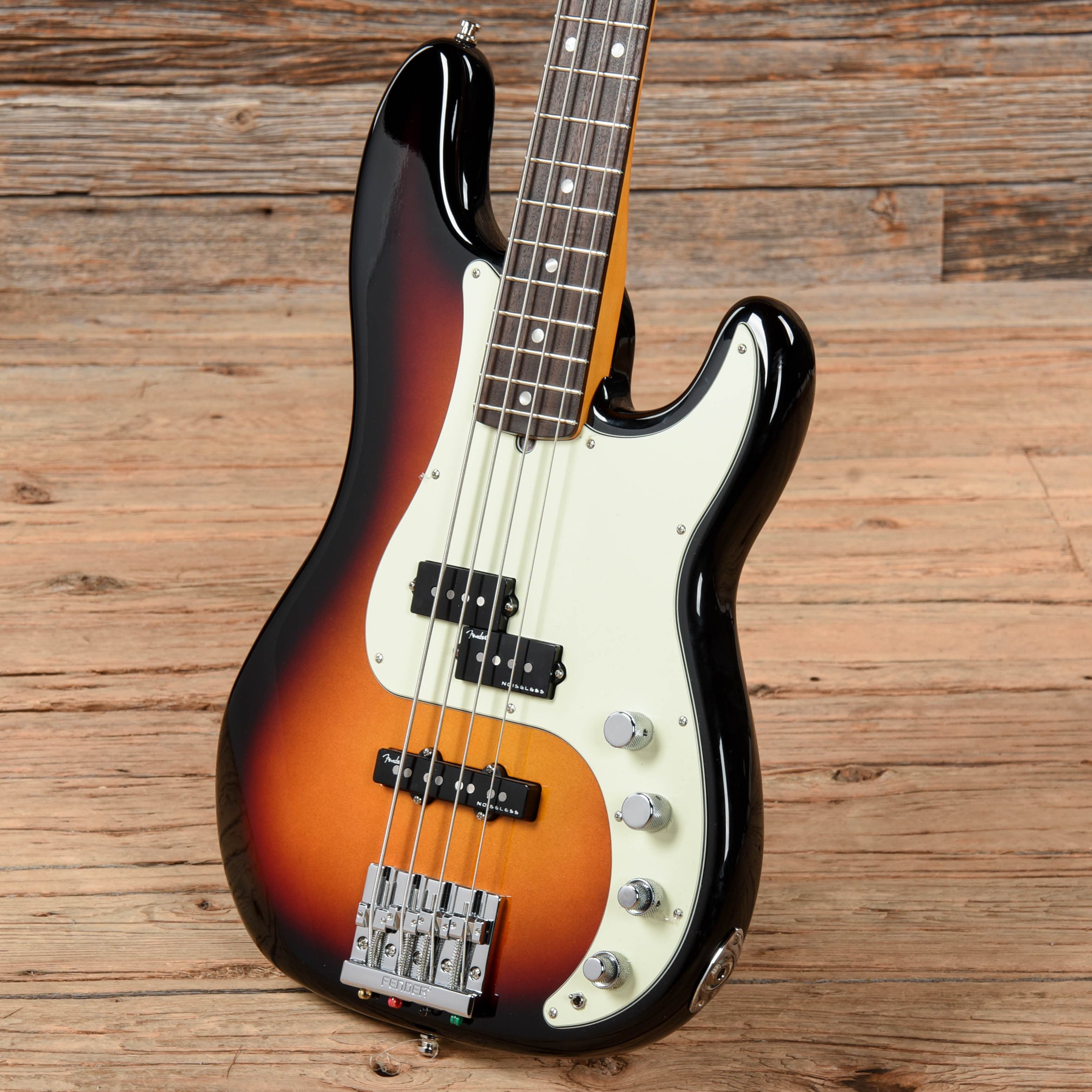 Fender American Ultra Precision Bass Ultraburst – Chicago Music