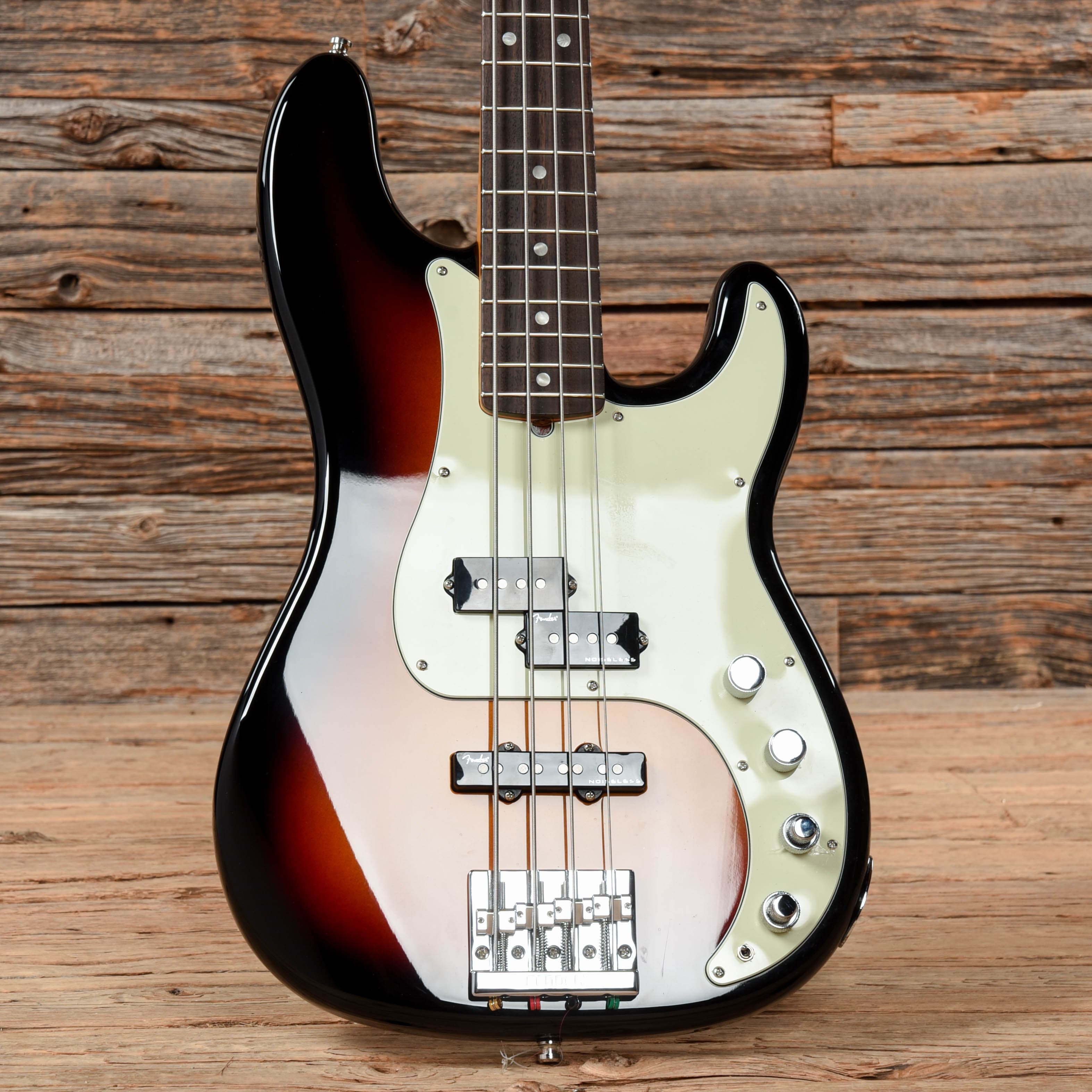 Fender American Ultra Precision Bass Ultraburst Bass Guitars / 4-String