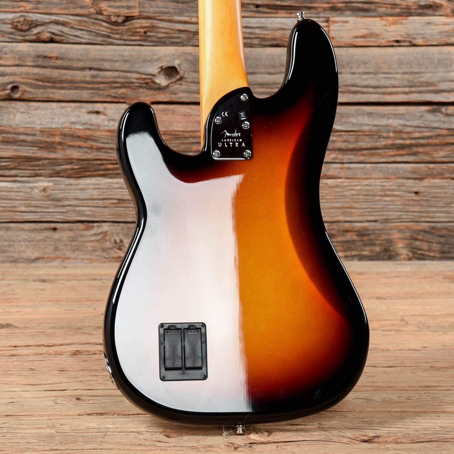 Fender American Ultra Precision Bass Ultraburst Bass Guitars / 4-String